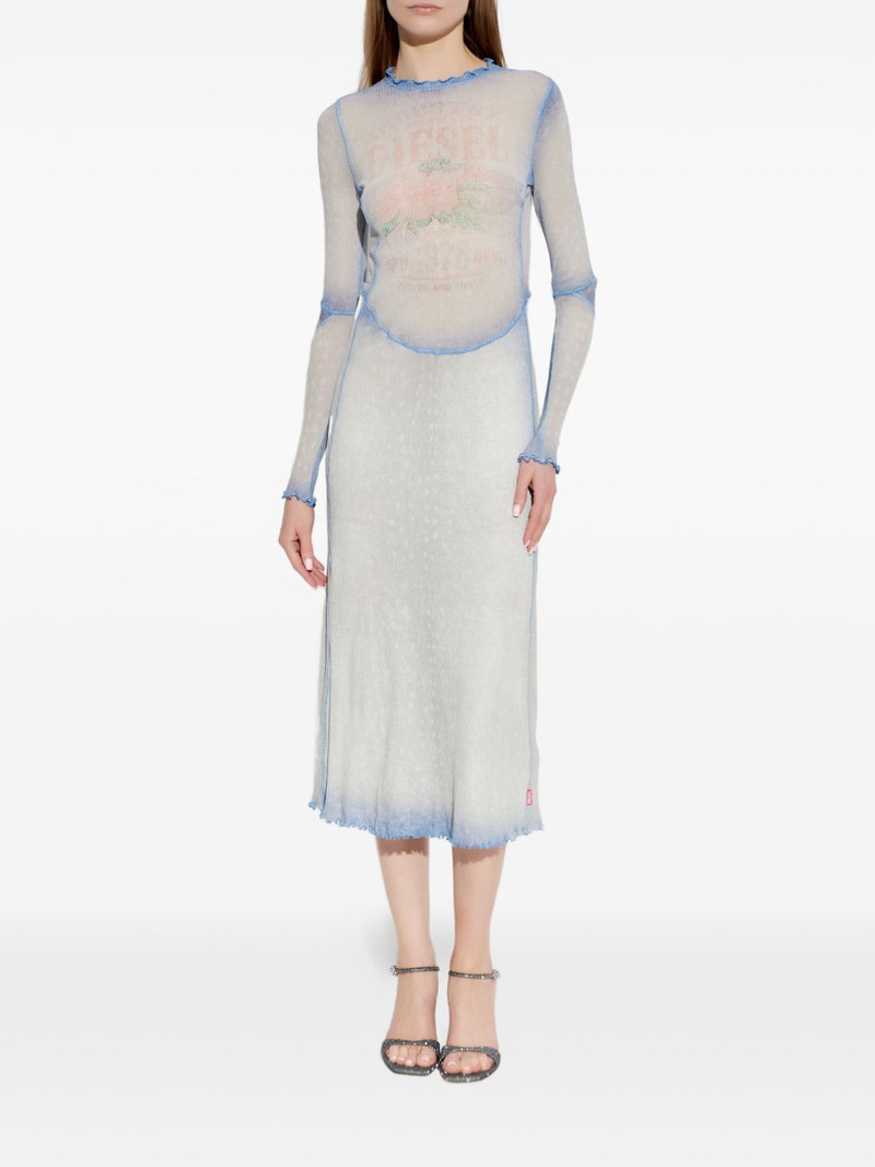 Diesel D-Anila midi dress outlook