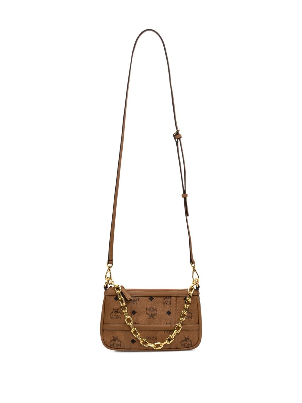 Aren monogram-pattern chain shoulder bag - 2