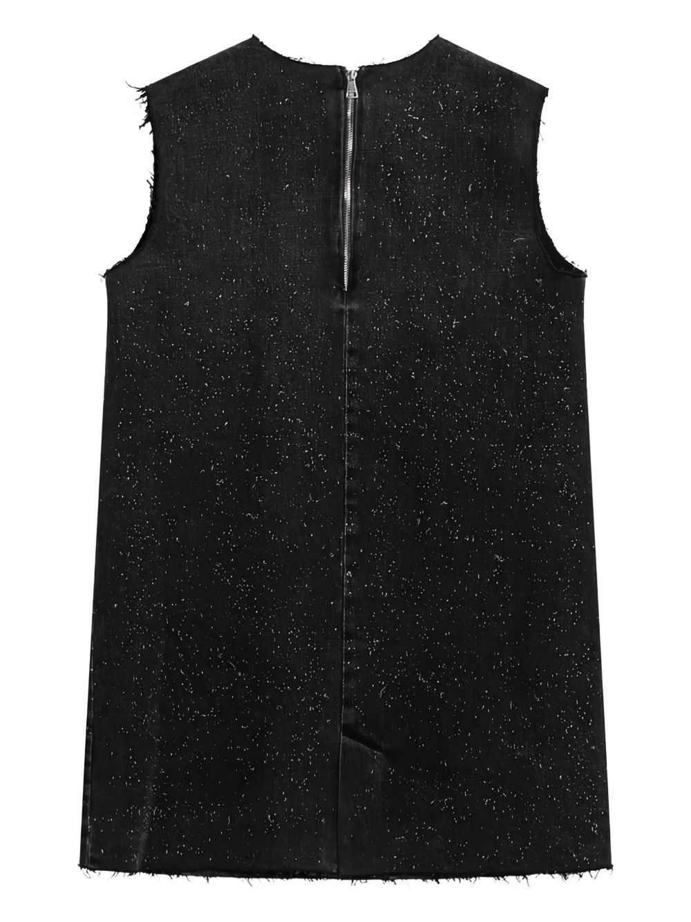 seams-details sleeveless mini dress - 2