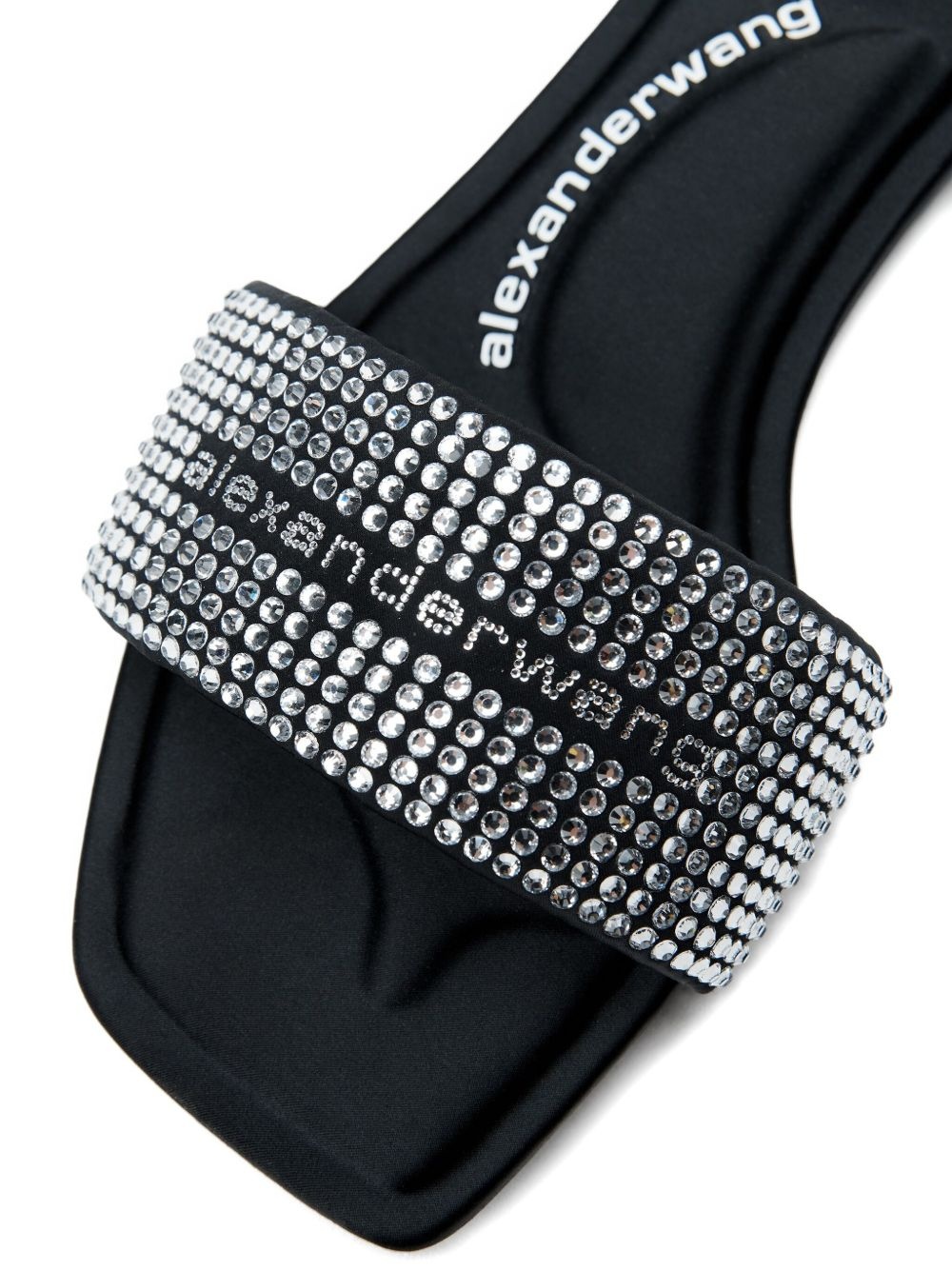 rhinestone-embellished sandals - 4