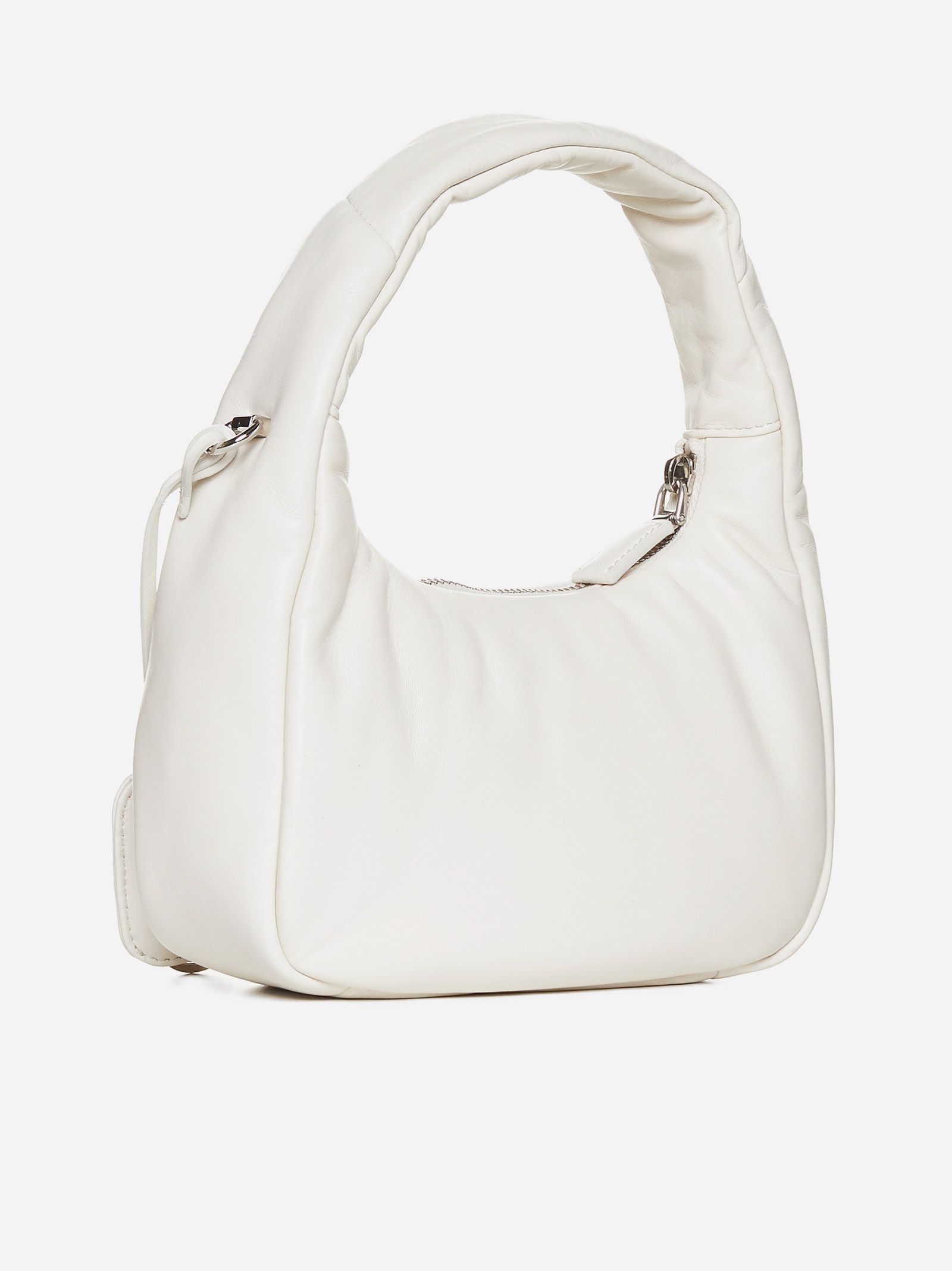 Prada Leather mini hobo bag | danielloboutique | REVERSIBLE