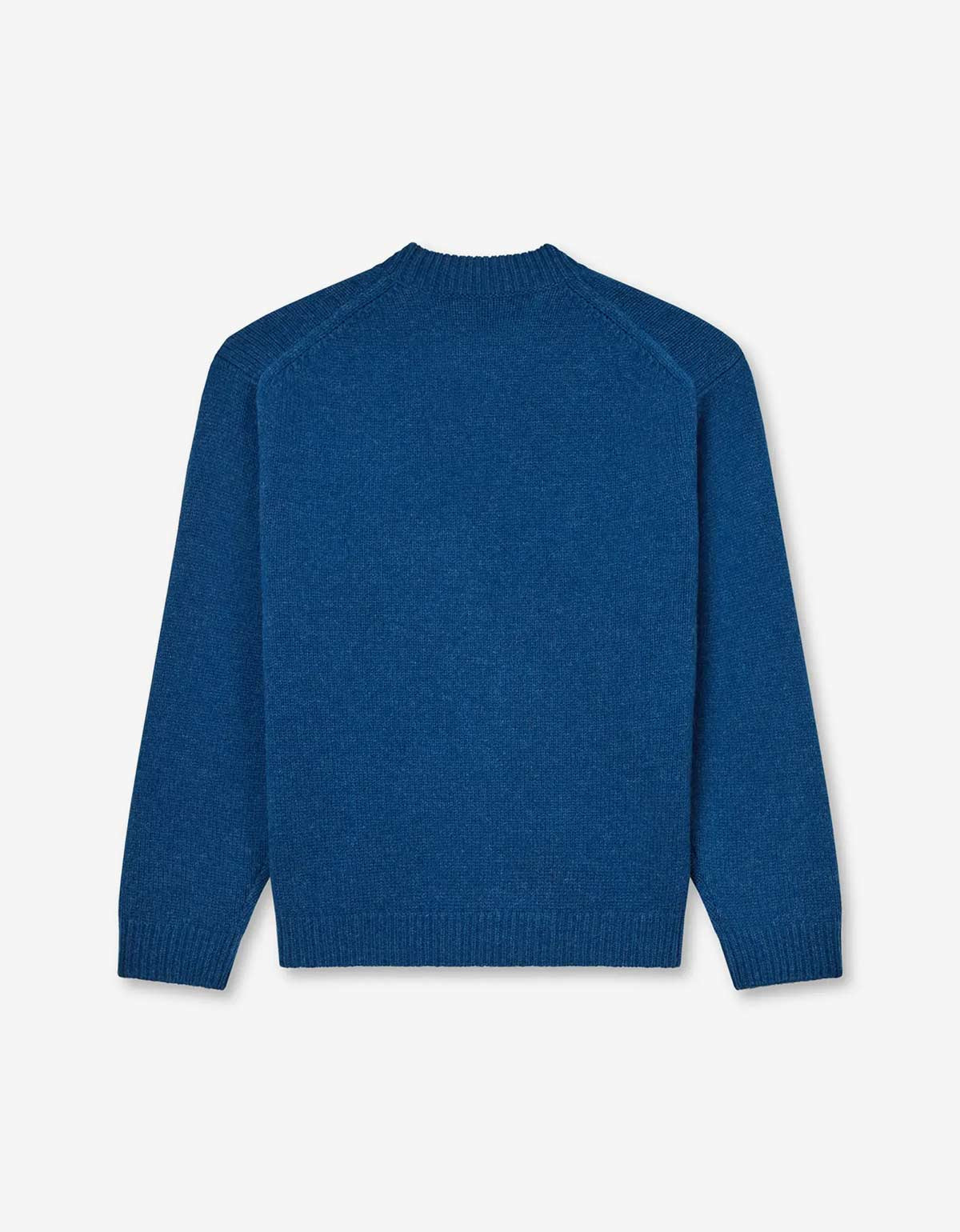 Kenzo Dragonfly Blue Embroidered Wool Jumper - 3
