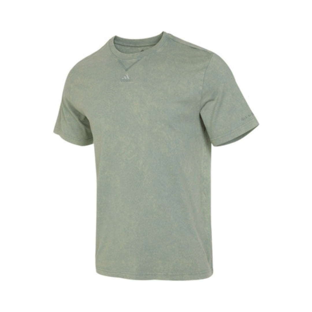 adidas ALL SZN Garment-Wash Te-Shirt 'Olive Green' IK4275 - 1