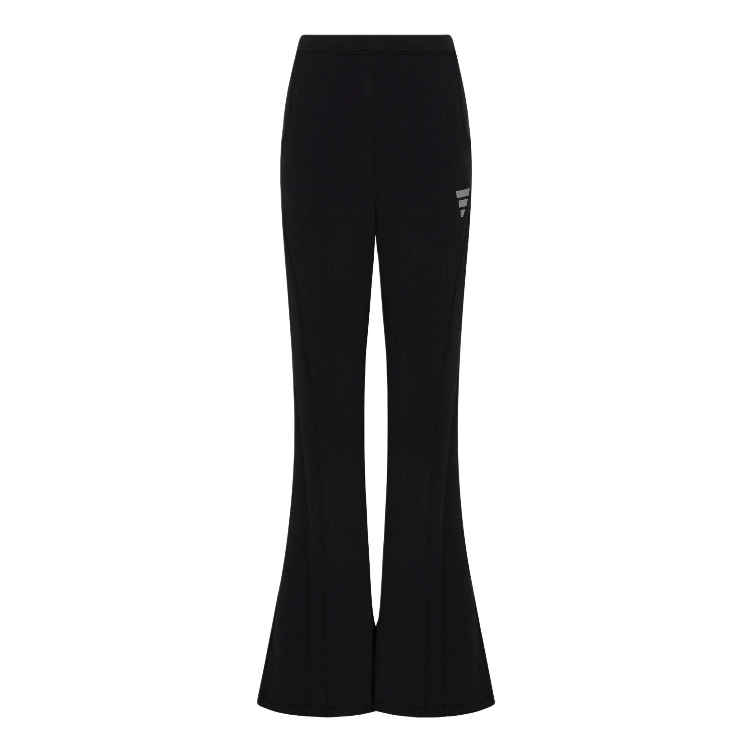 (WMNS) adidas Future of Style Woven Flare Pants 'Black' KZ0687 - 1