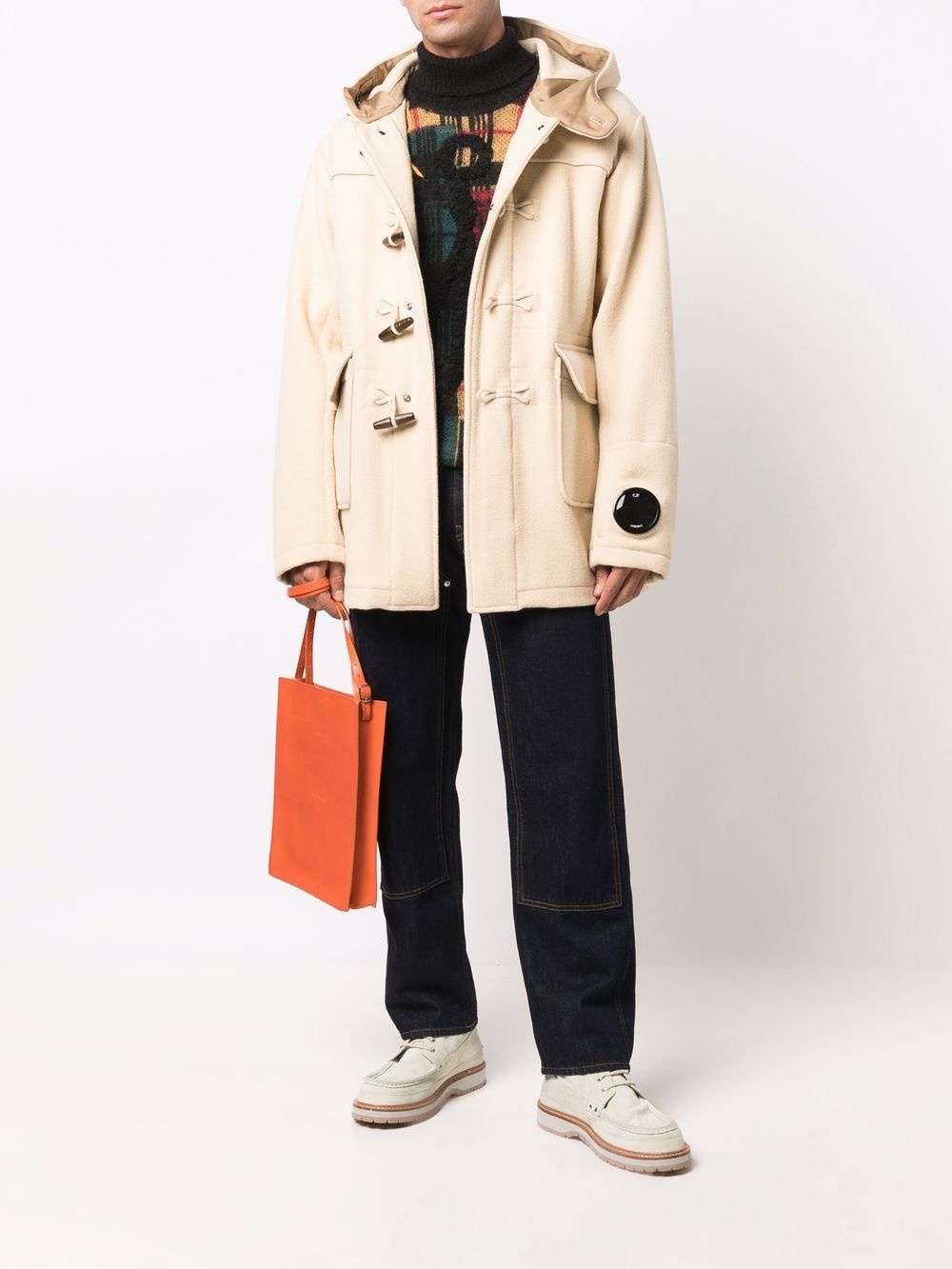 hooded duffle coat - 2