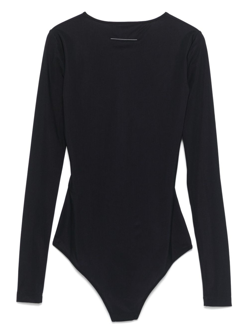 MM6 Maison Margiela numbers-motif bodysuit outlook