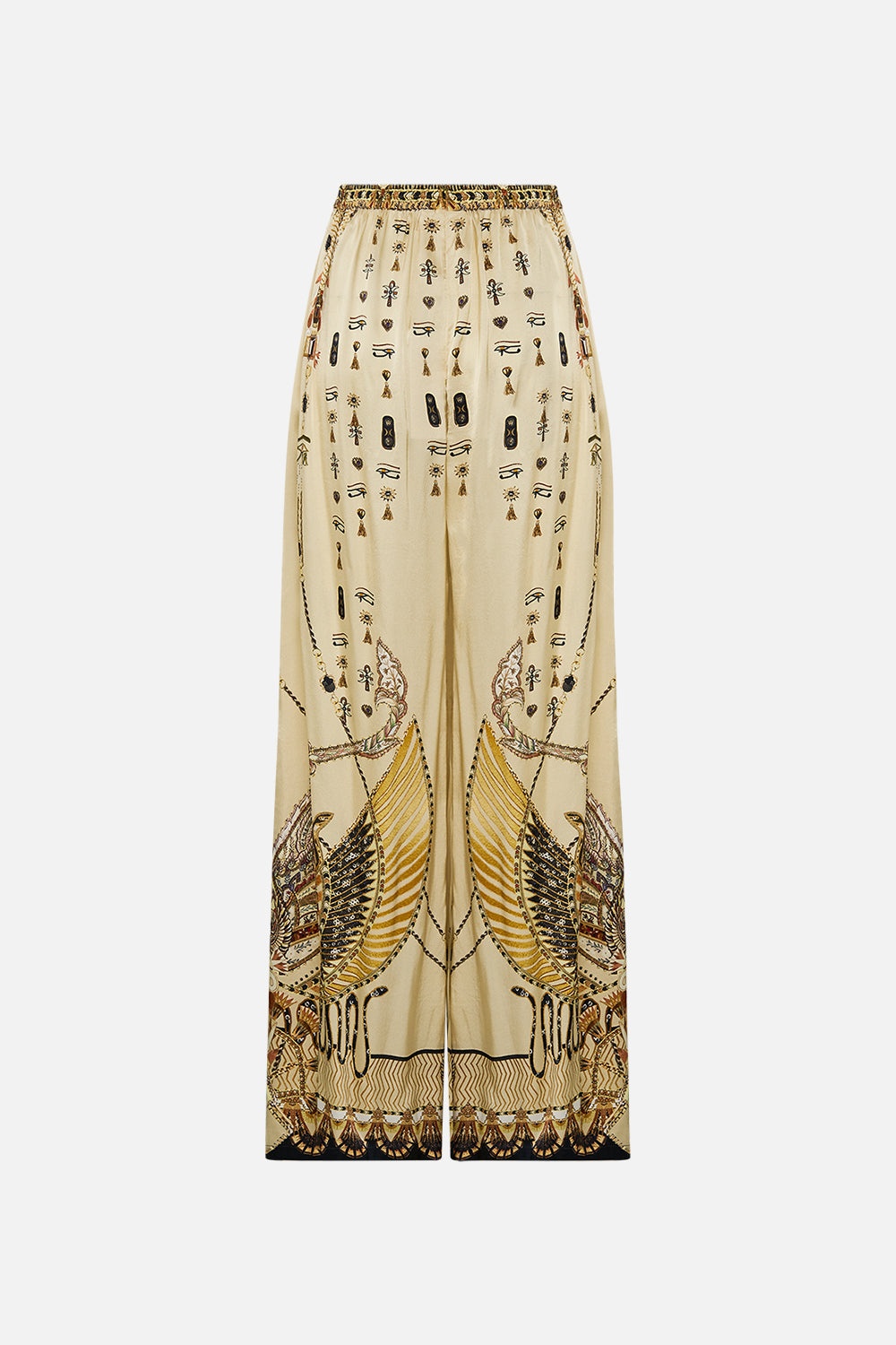 WIDE LEG TROUSER WITH FRONT POCKETS - 7