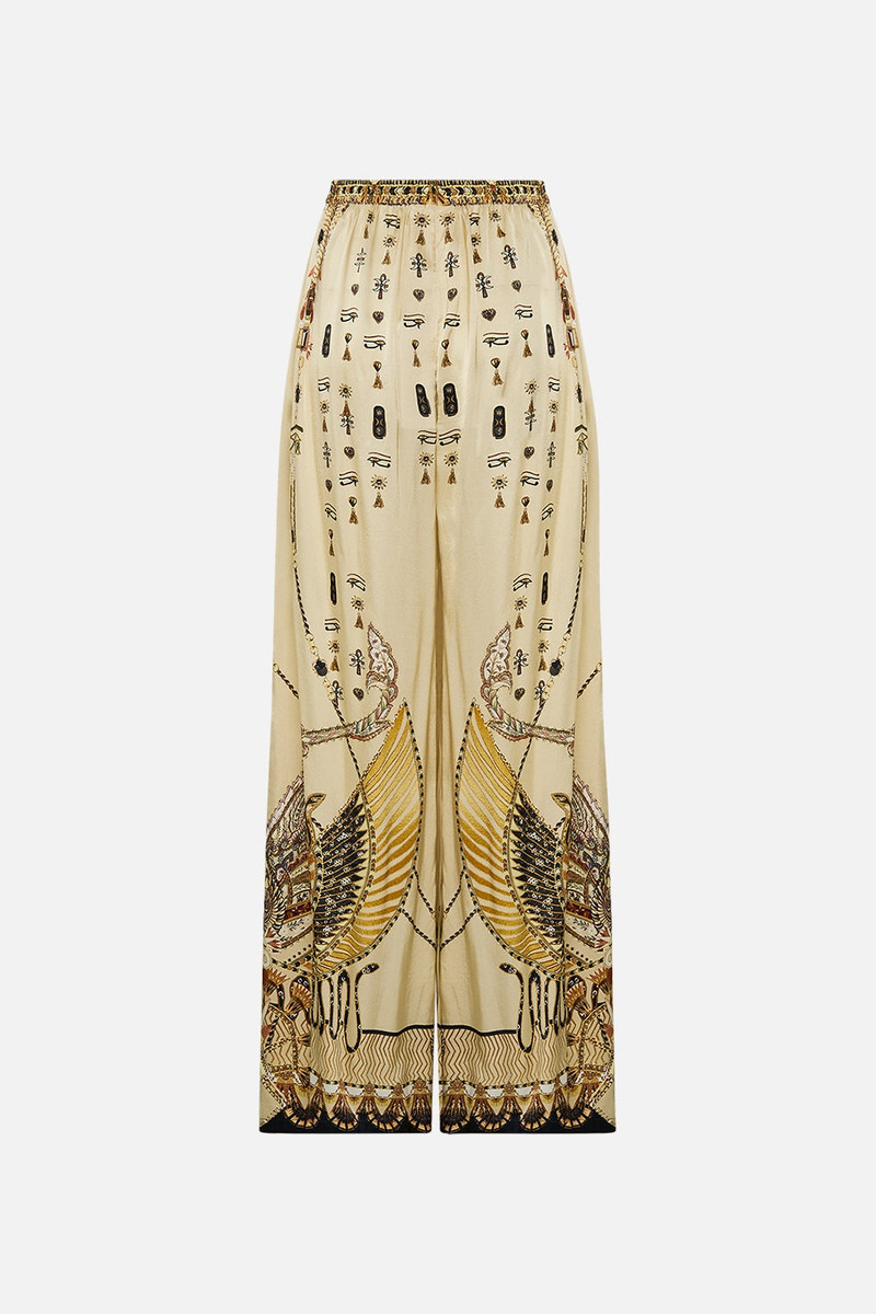 WIDE LEG TROUSER WITH FRONT POCKETS 7