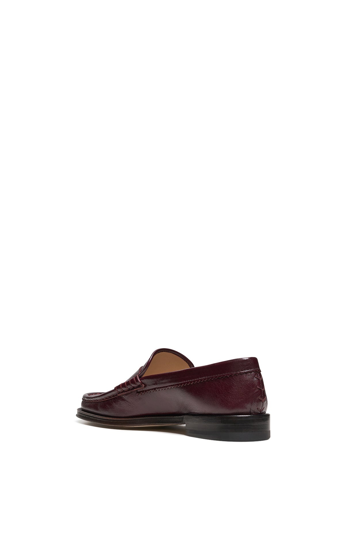 Seren Loafer in Bordeaux Leather - 3
