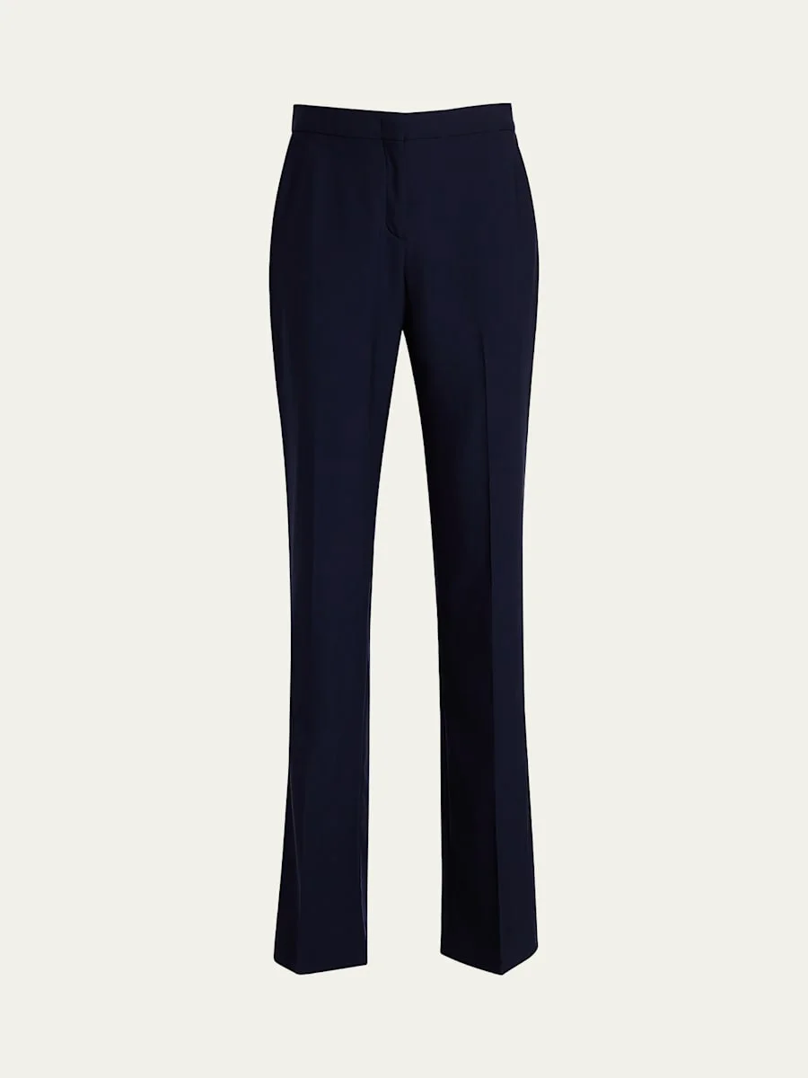 Merino Wool Classic Trousers - 1