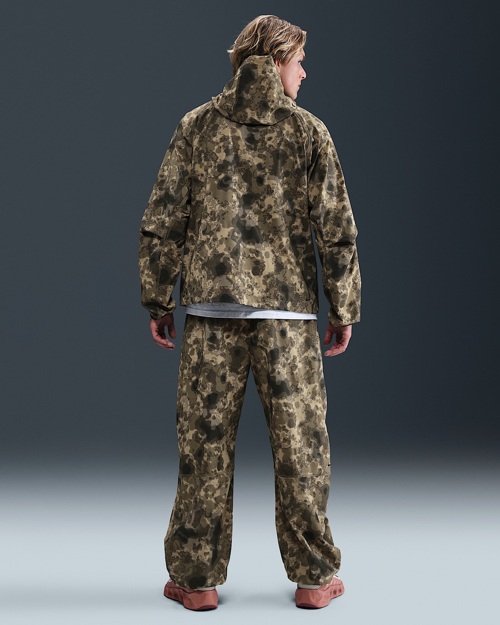 Nike Tech Men's Dri-FIT Woven Camo Loose-Fit Pants - 4