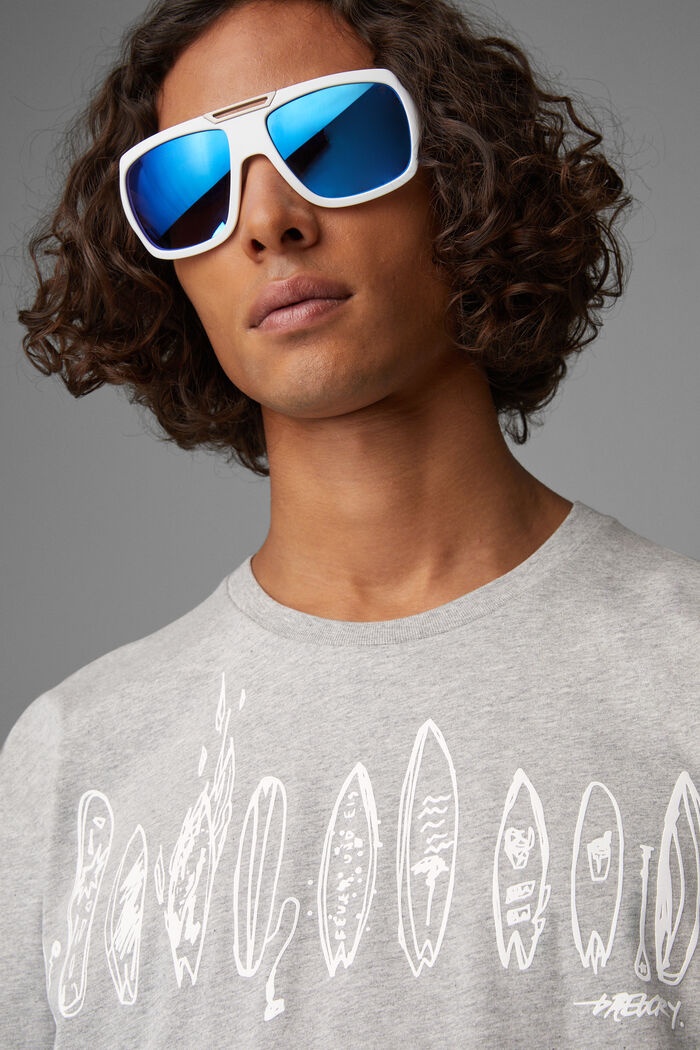 Mick T-shirt in Light gray - 4