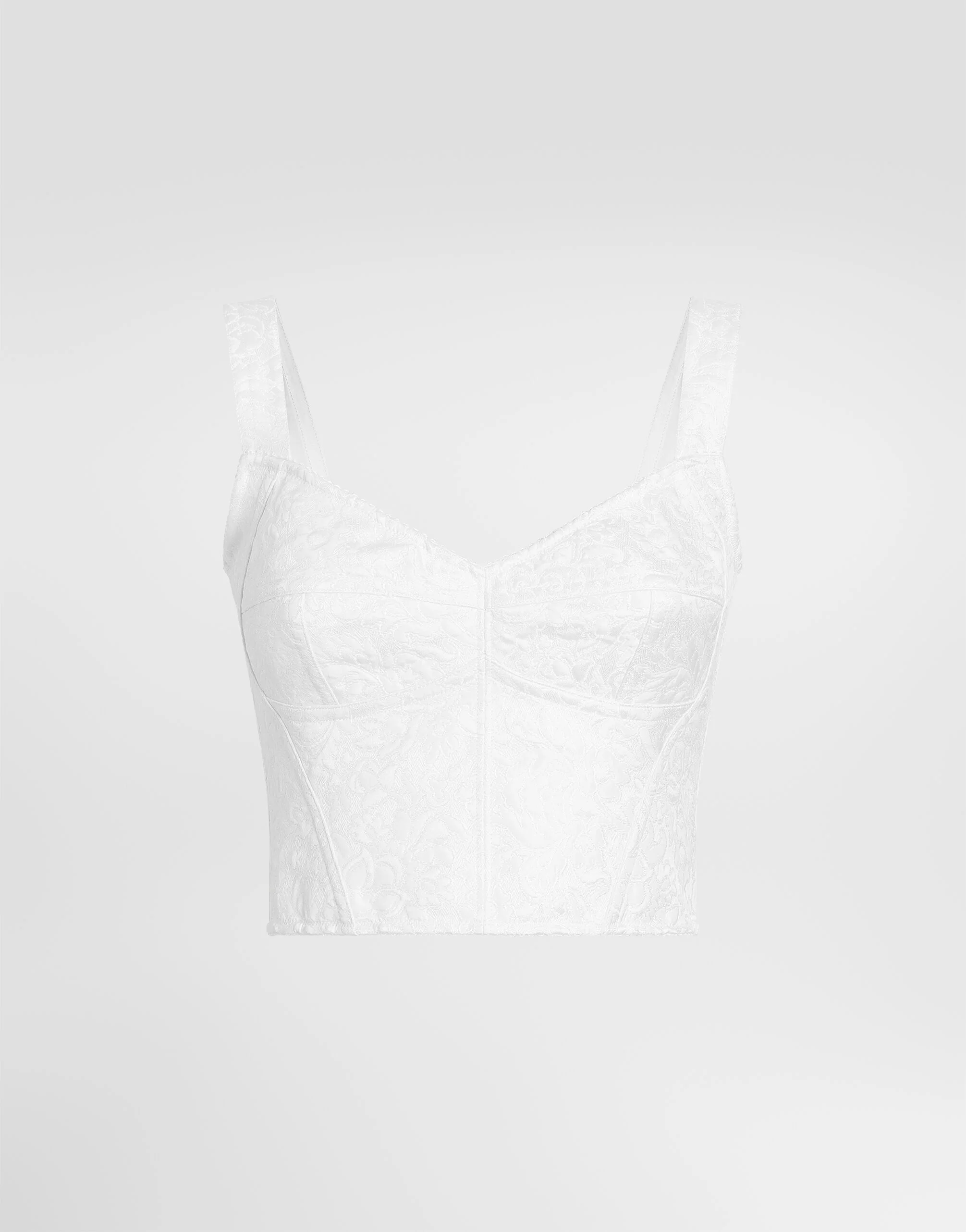 Brocade bustier top - 1
