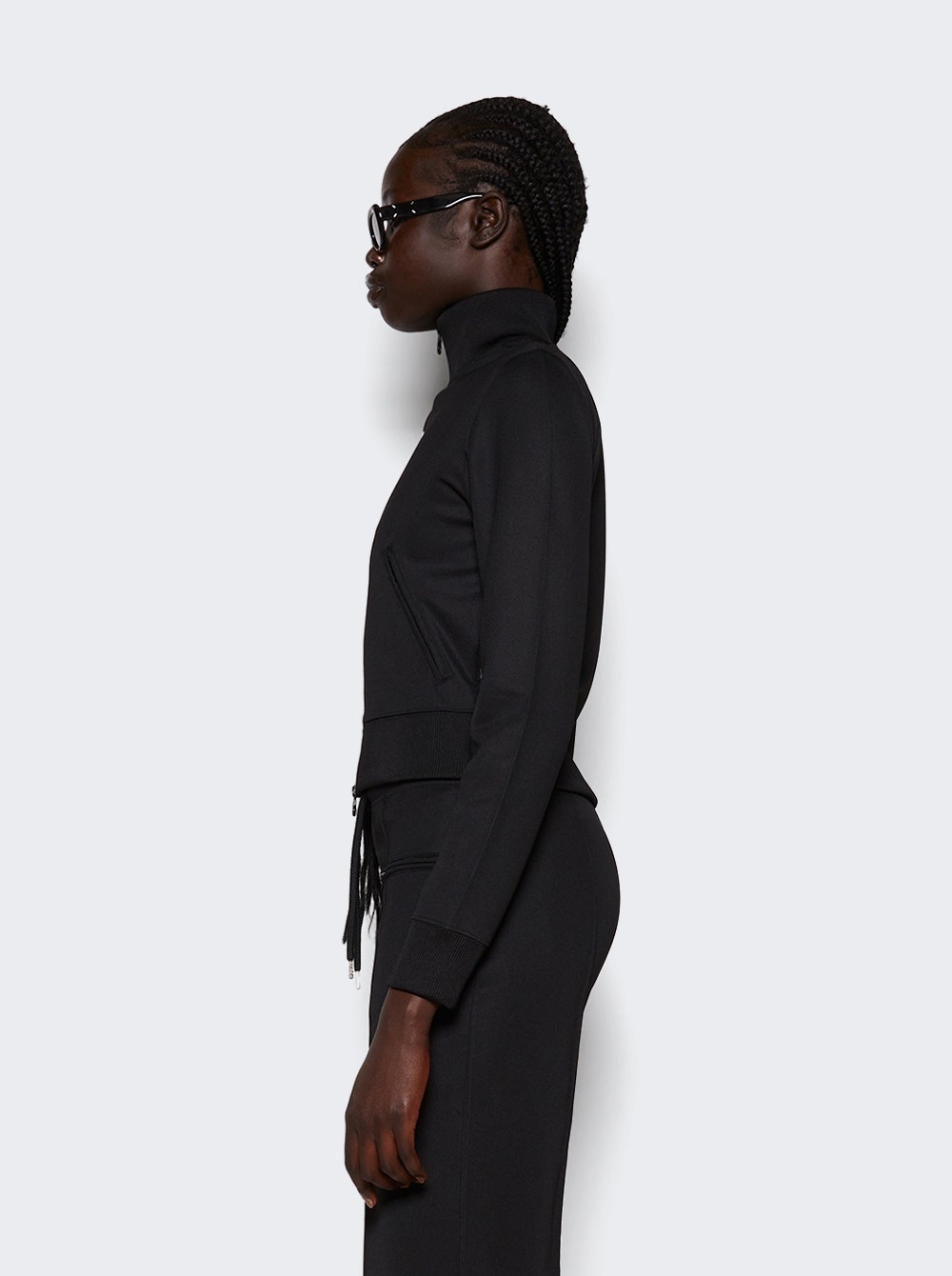 Interlock Tracksuit Jacket Black - 4