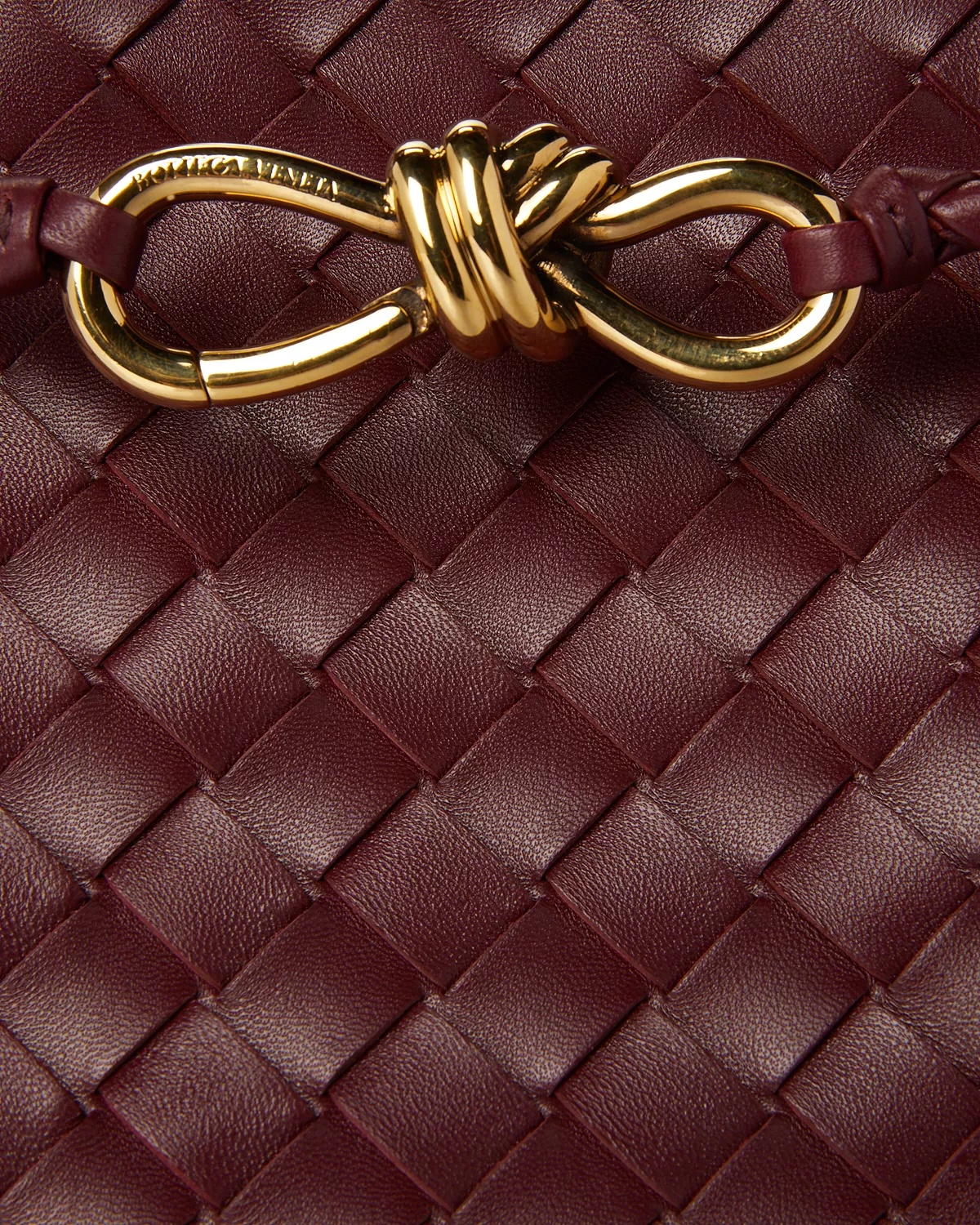 Andiamo Intrecciato Woven Leather Small Shoulder Bag - 7