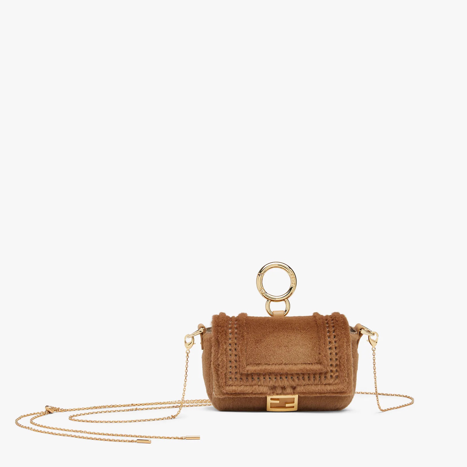 Brown mink charm 1