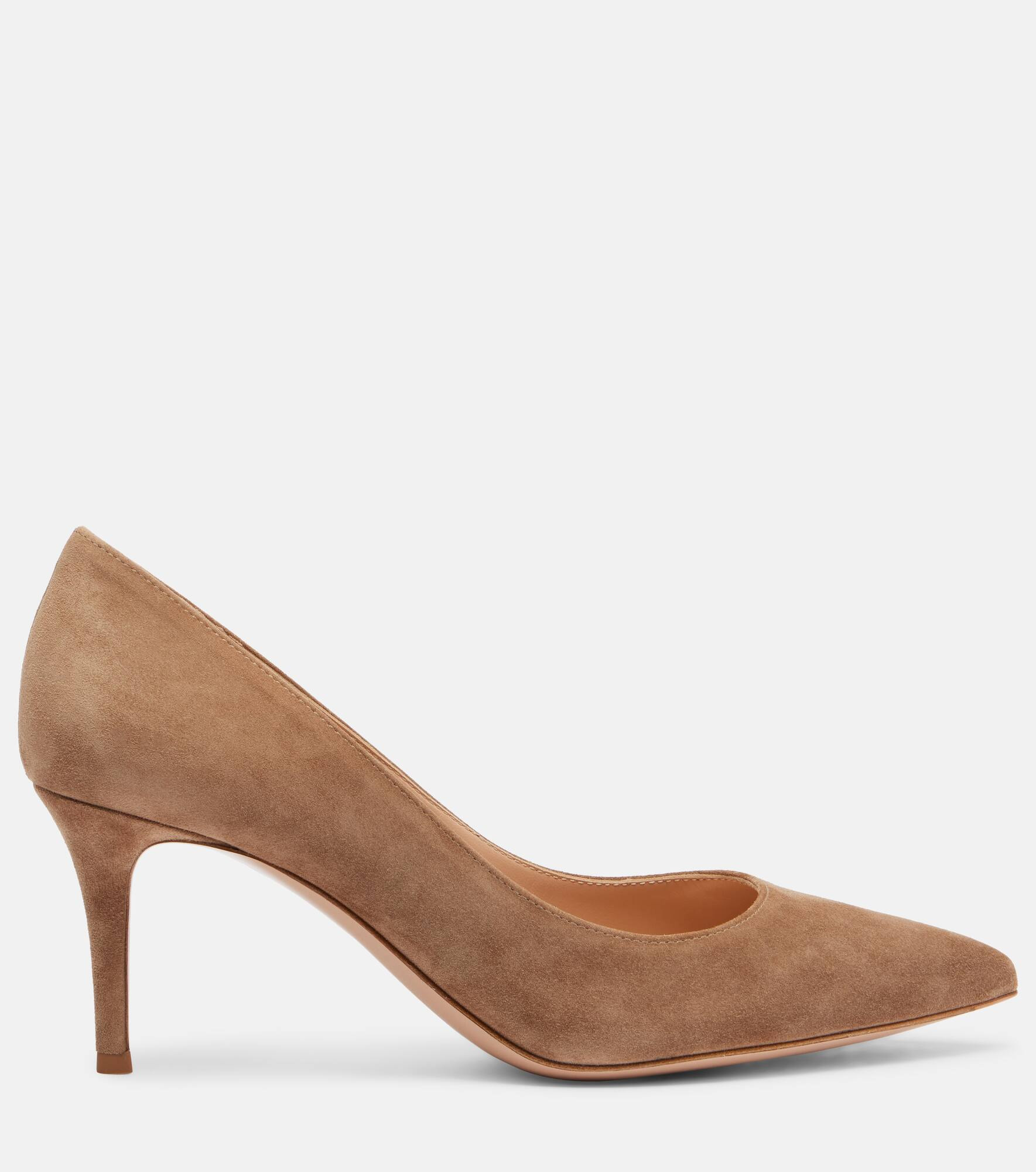 Gianvito 70 suede pumps - 4