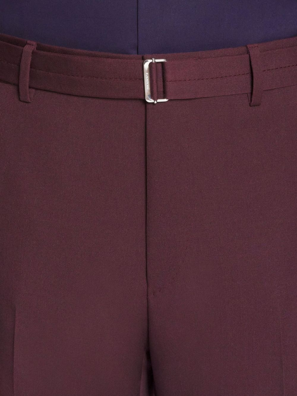 belted tailored trousers - 5