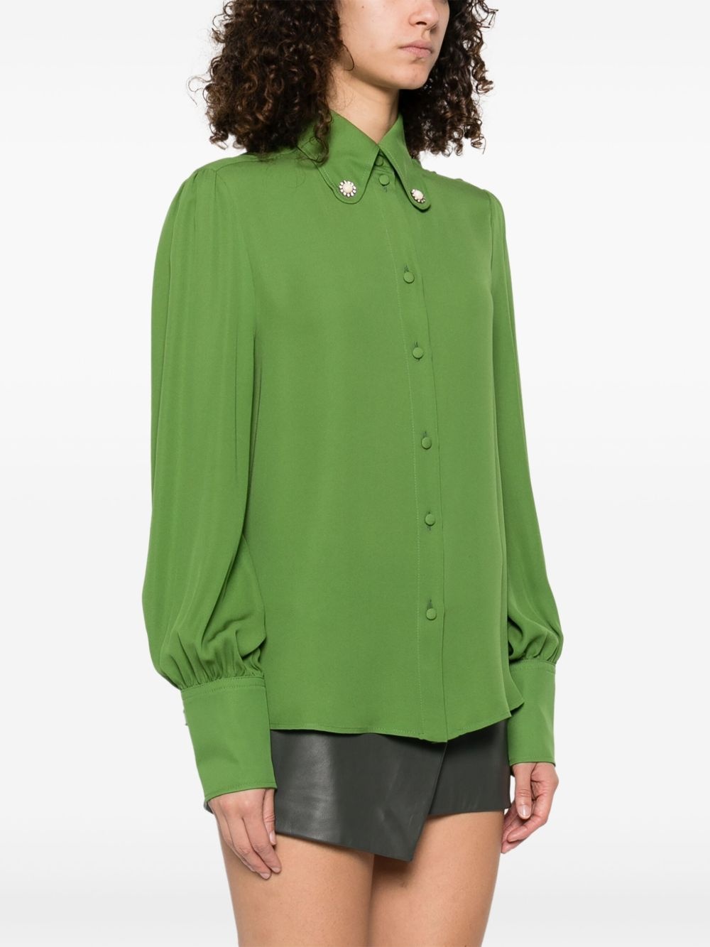 silk blouse - 3