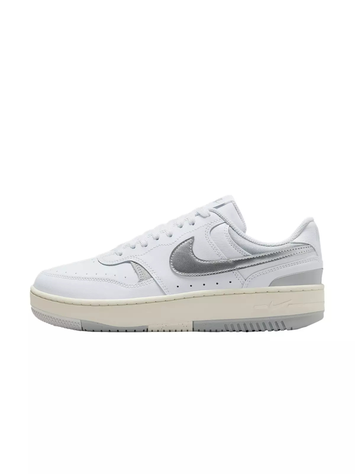 Gamma Force "White/Light Smoke Grey/Photon Dust/Metallic Silver" Women's Shoe - 2