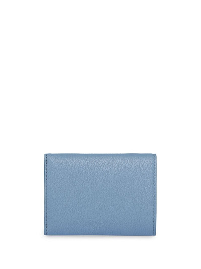 Miu Miu bow embellished tri-fold wallet outlook