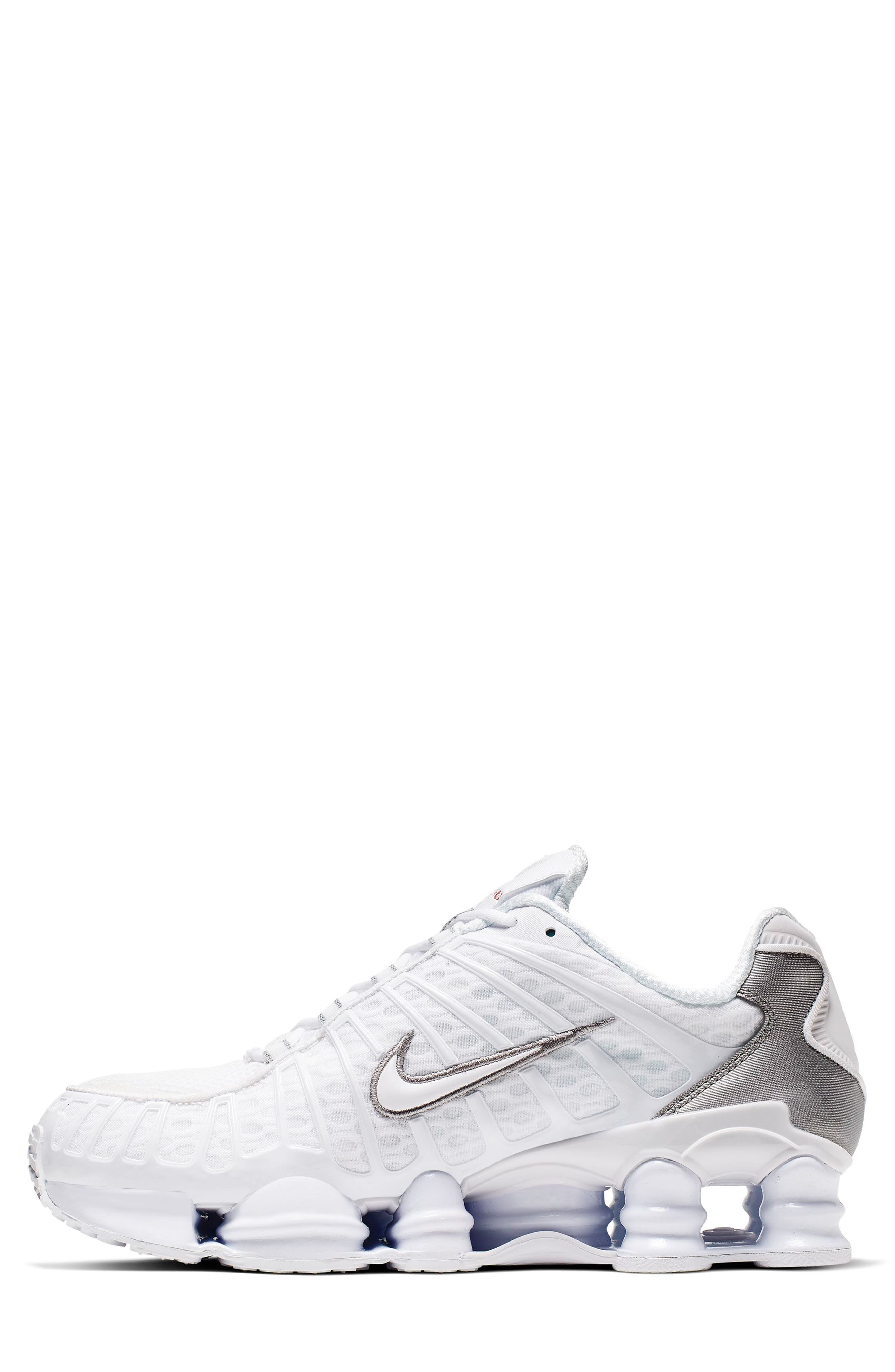 Nike Shox TL Sneaker in 100 White/white at Nordstrom - 3