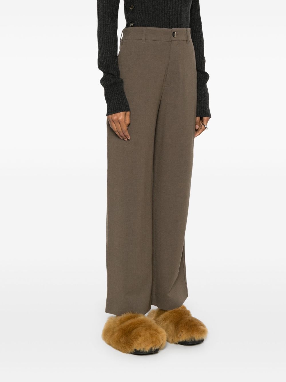 straight trousers - 3