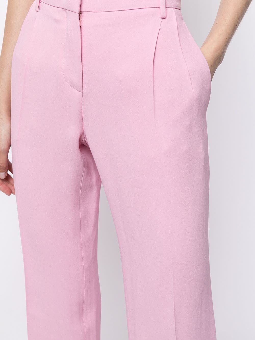tailored wide-leg trousers - 5