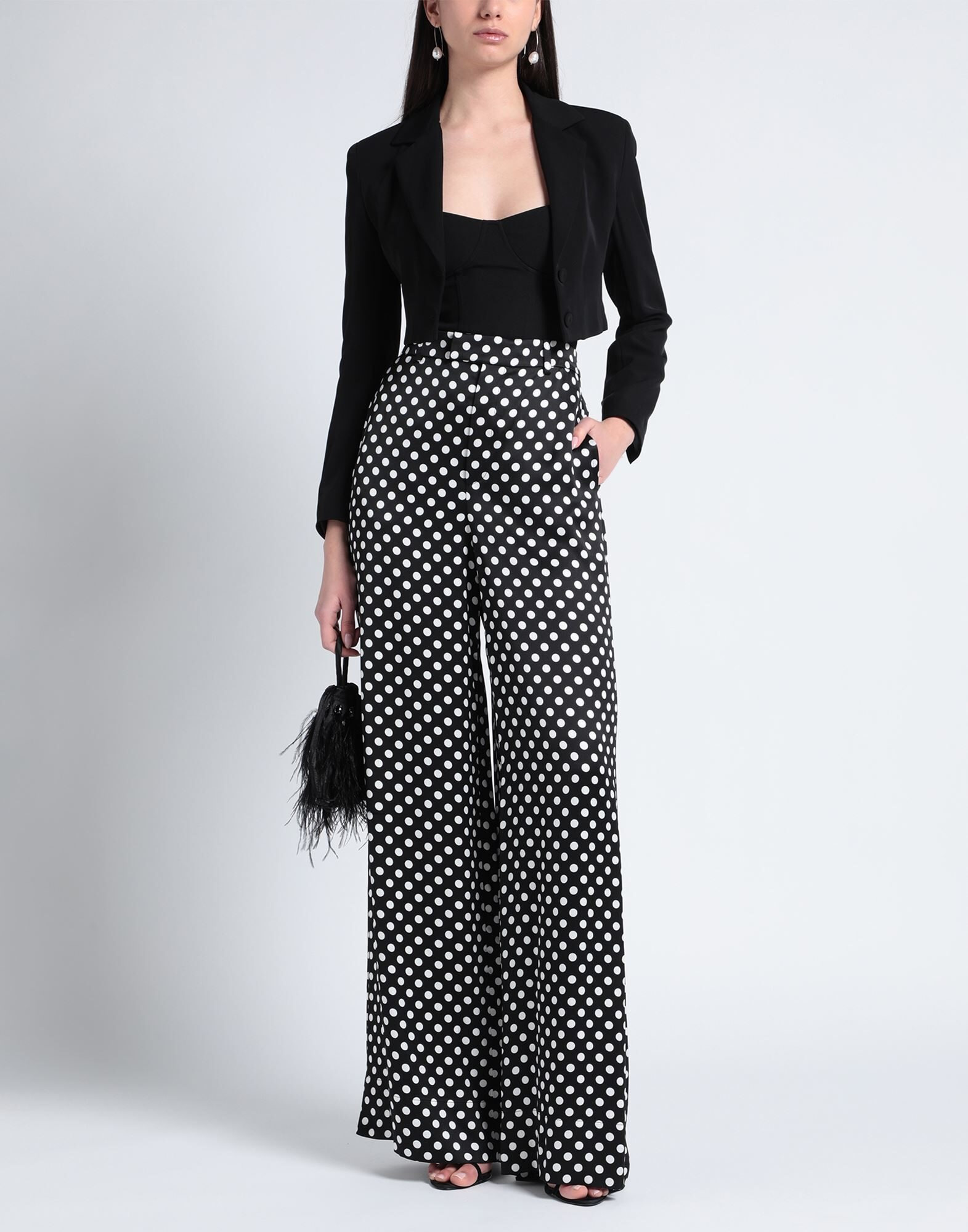 Black Women's Casual Pants - 2