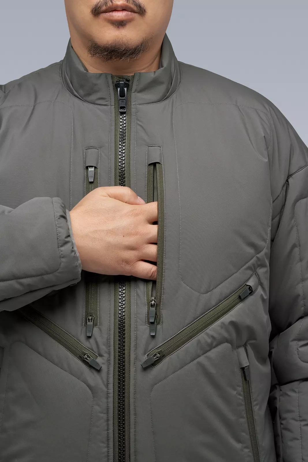 J91-WS Windstopper® PrimaLoft® Modular Liner Jacket Gray