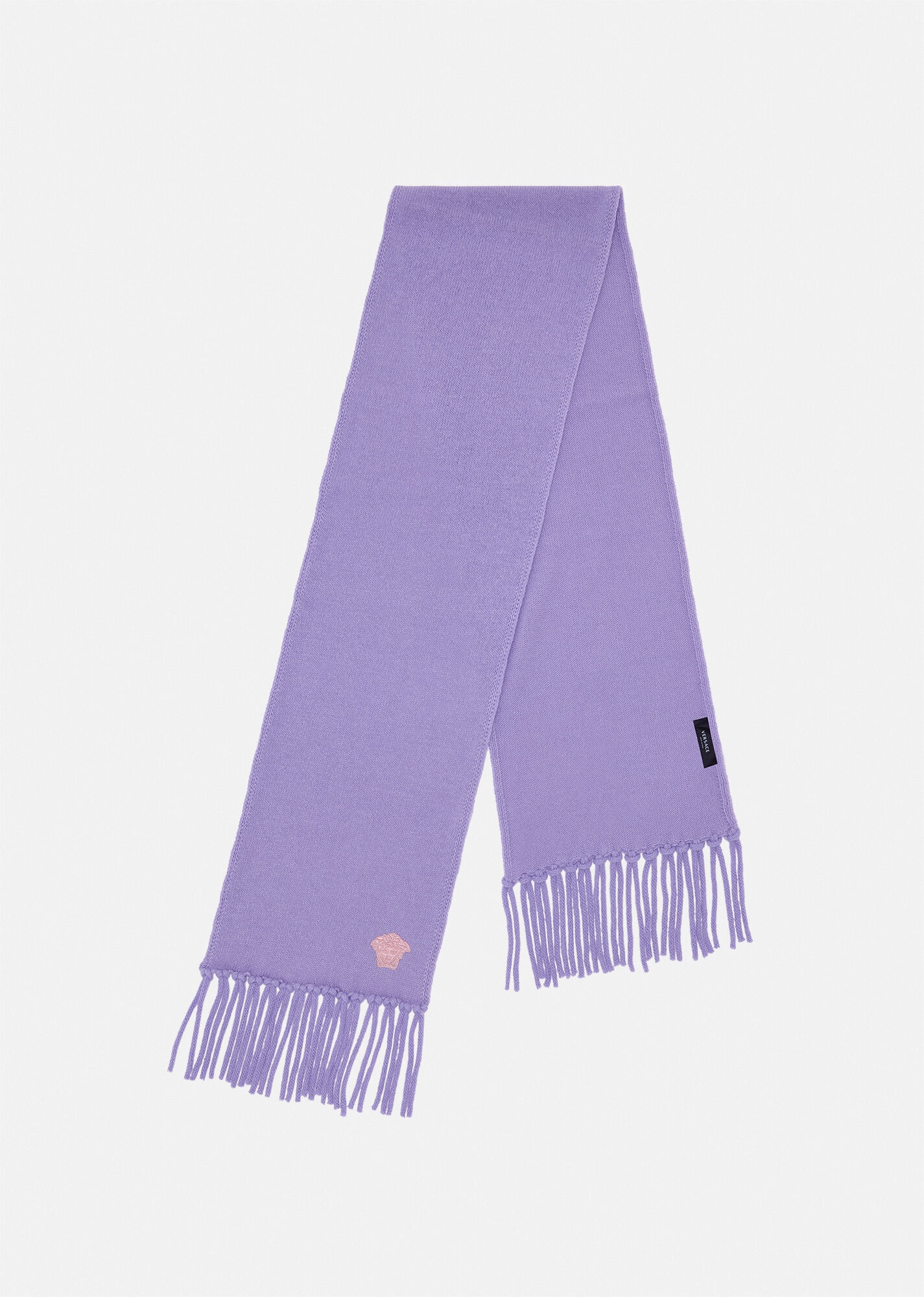 Medusa Embroidered Scarf - 1