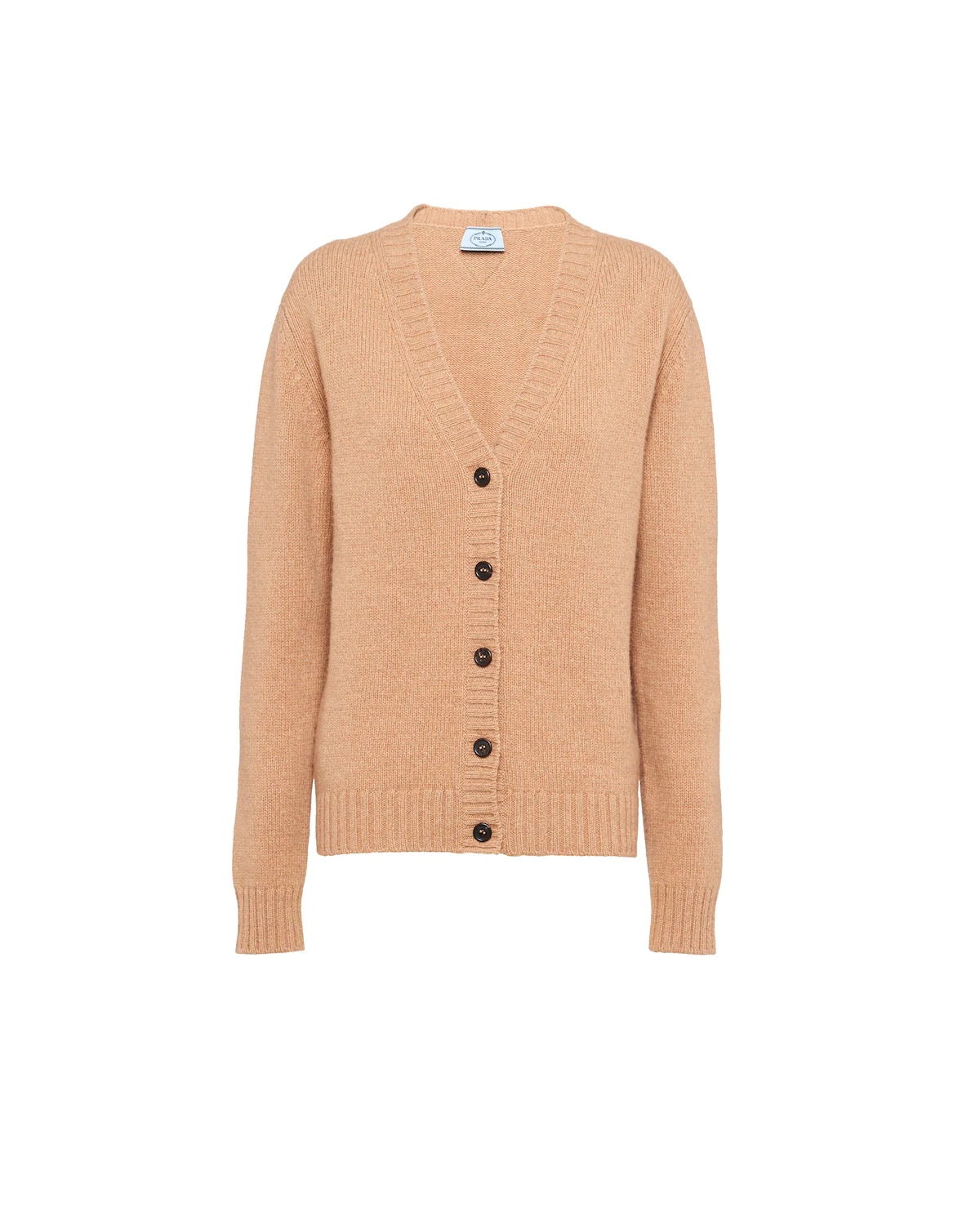 Cashmere and wool V-neck cardigan - 1