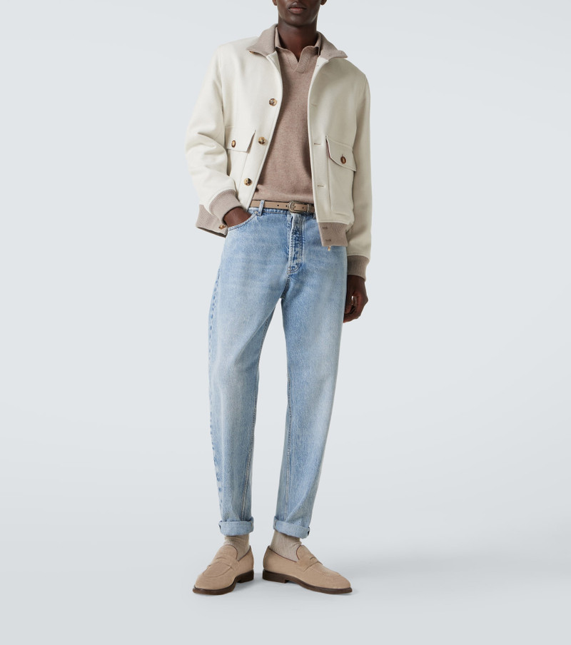 Brunello Cucinelli Mid-rise slim jeans outlook