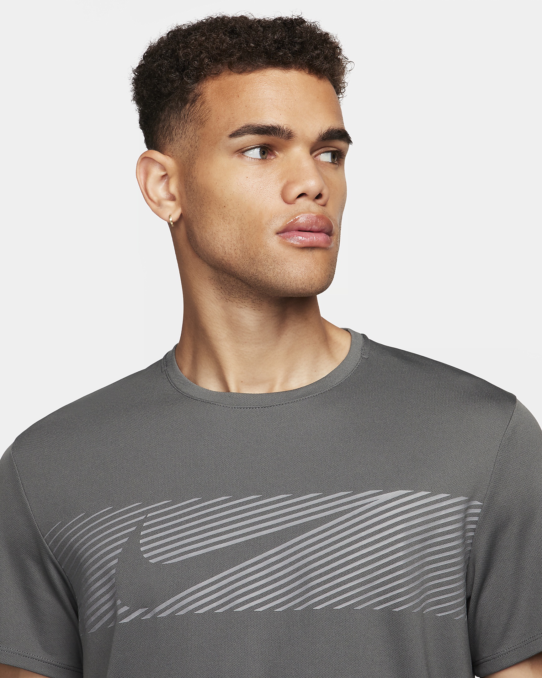 Nike Miler Flash Men's Dri-FIT UV Short-Sleeve Running Top - 3