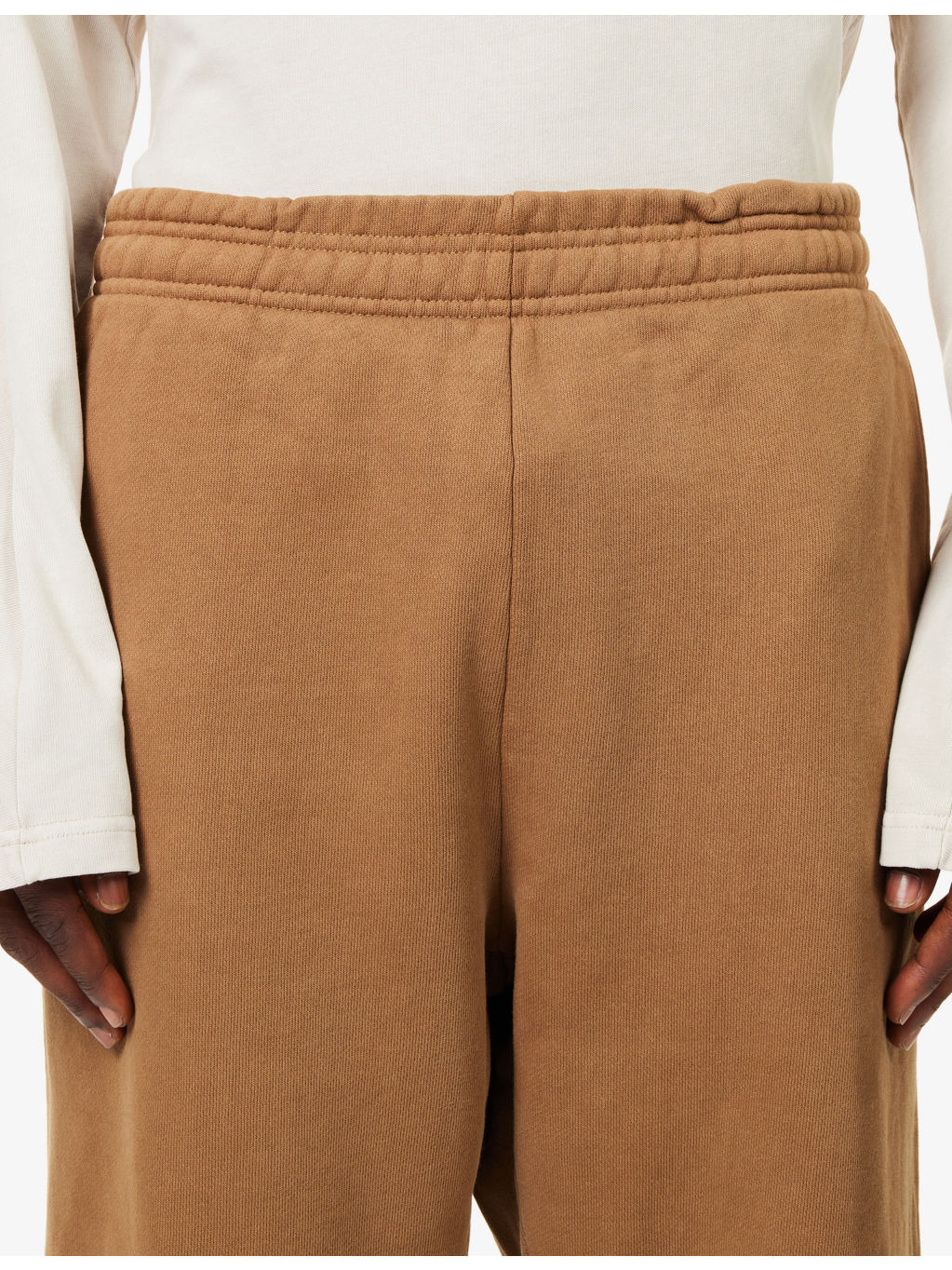 Straight-Leg Relaxed-Fit Cotton Jogging Bottoms - 5