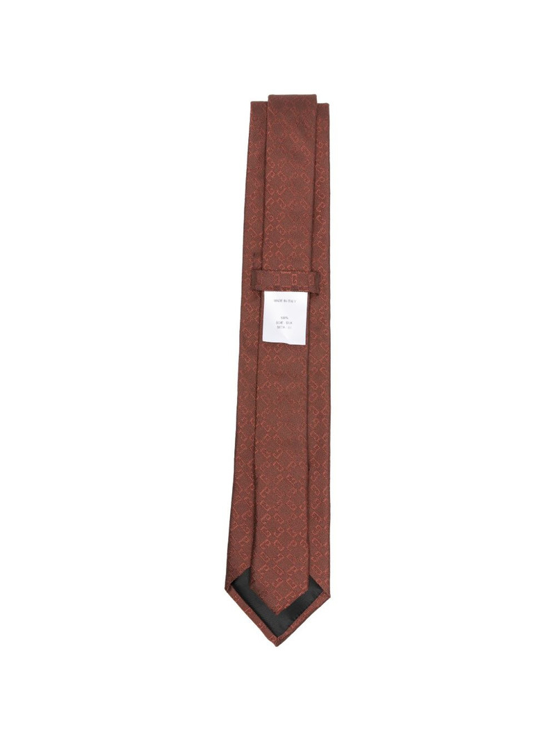 Givenchy jacquard-pattern tie outlook