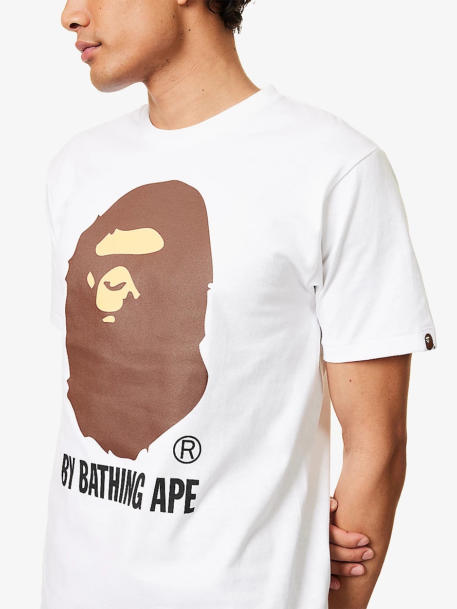 Graphic-Print Crewneck Cotton T-Shirt - 5