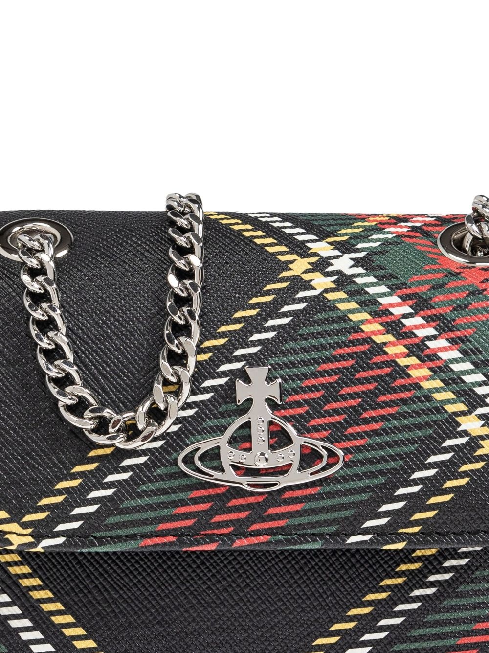 Orb-plaque cross body bag - 6