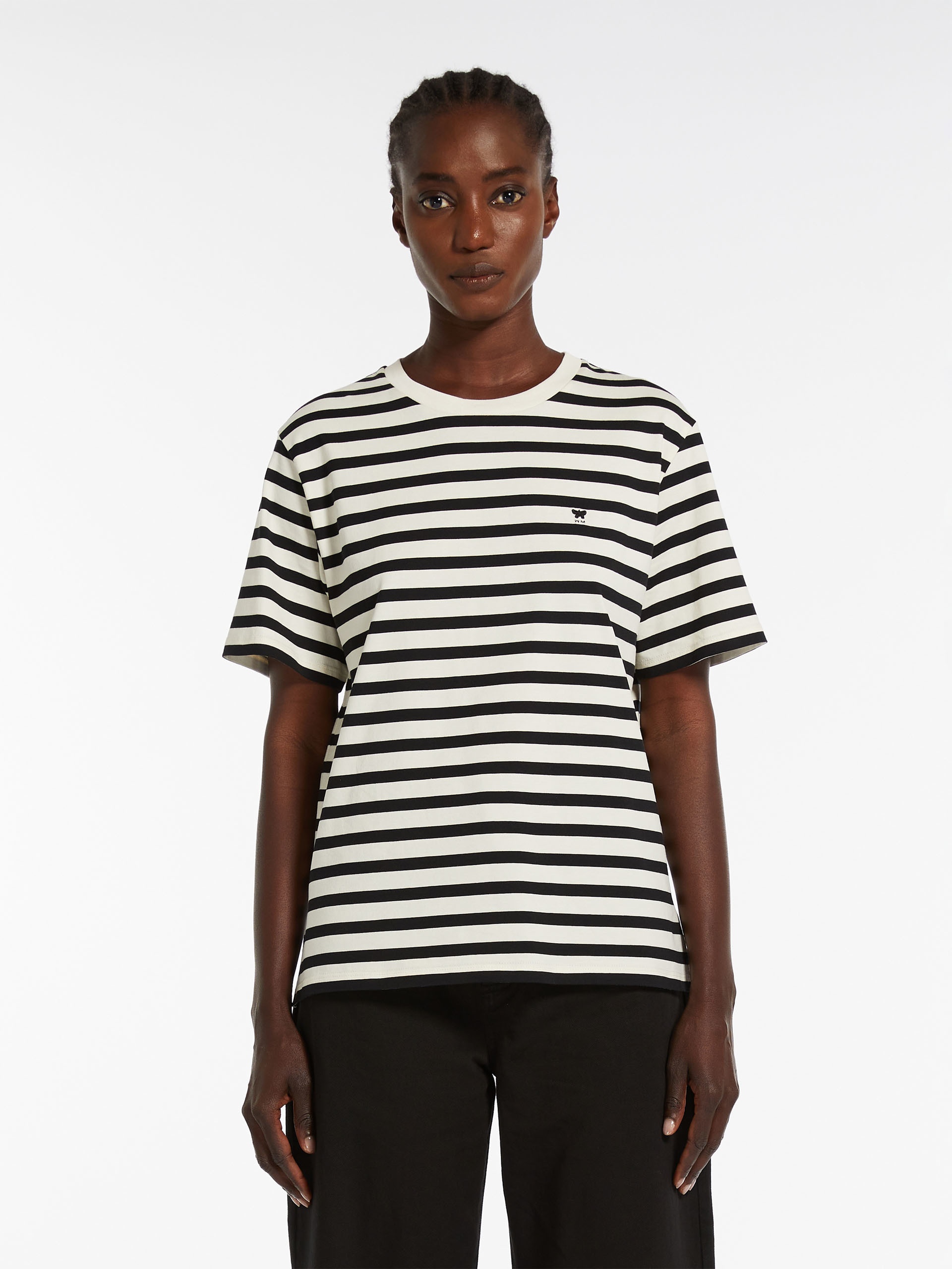 DEODARA Striped jersey T-shirt - 3