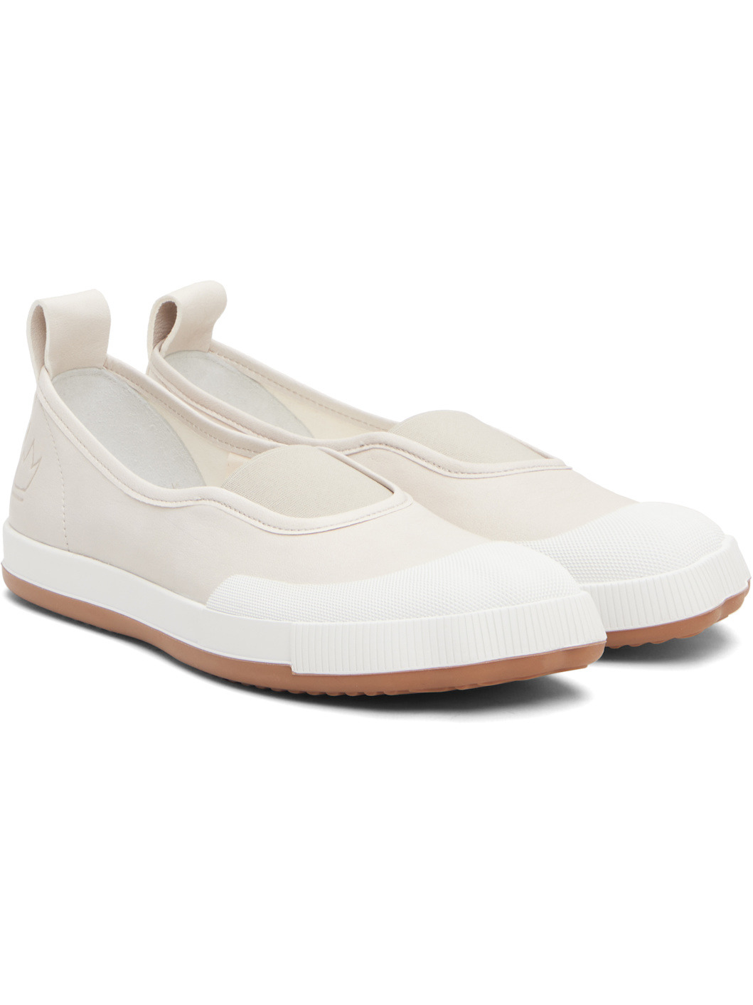 White Animal PE Sneakers - 4