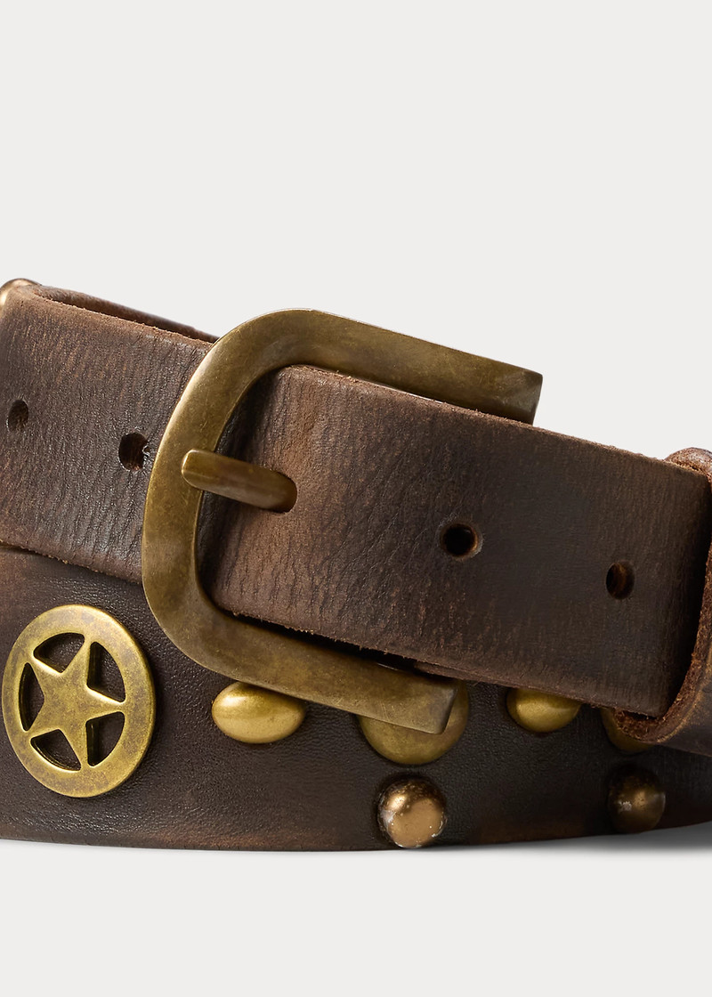 Studded Leather Belt 4