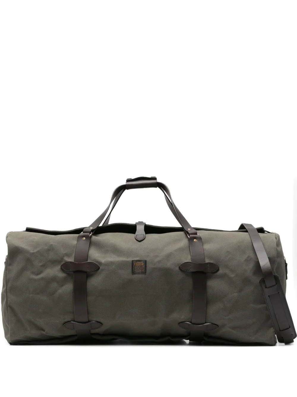twill duffle bag - 1