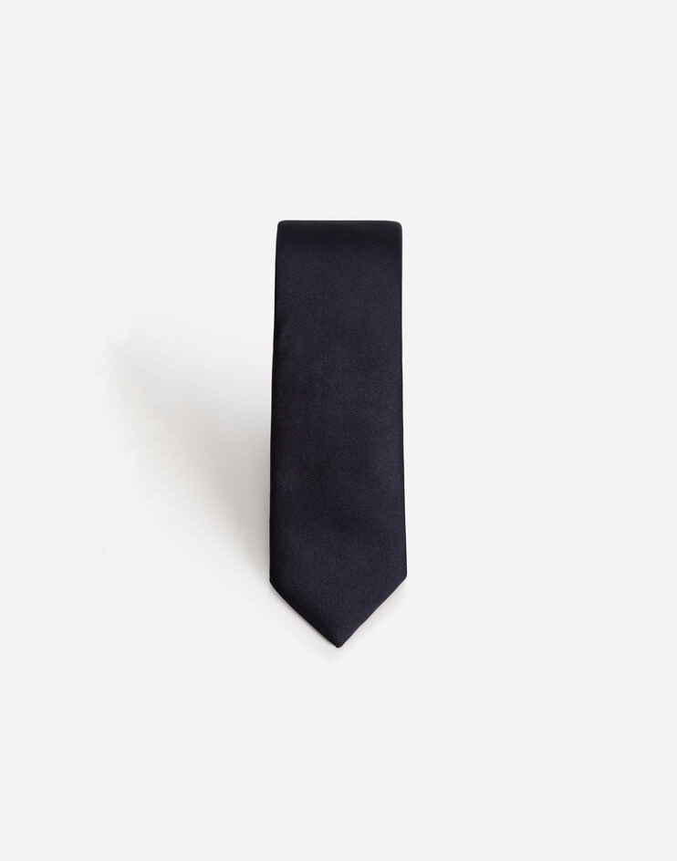 Silk tie with blade: 6cm - 23 inches - 2