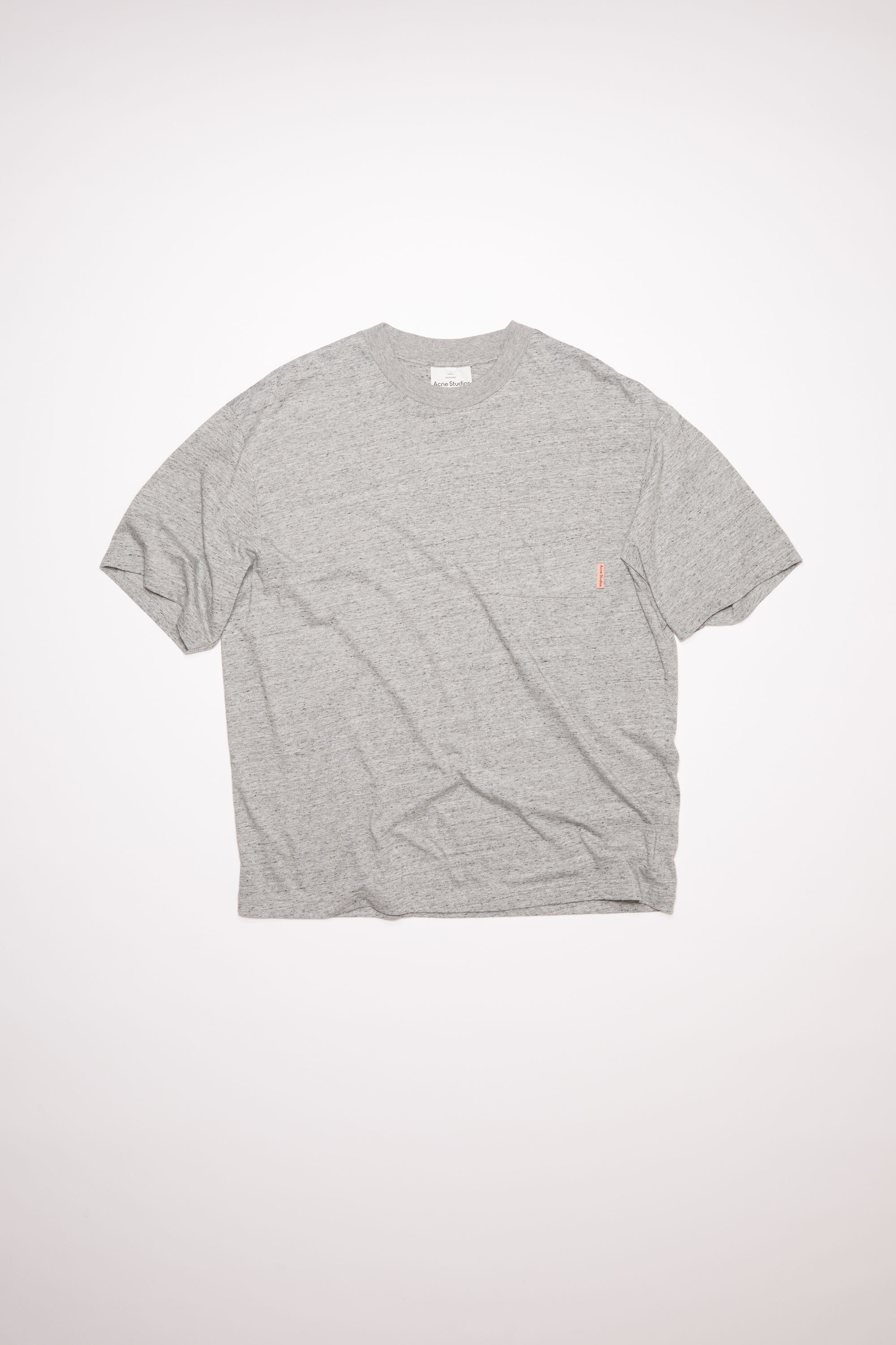 T-shirt - Marble grey melange - 4