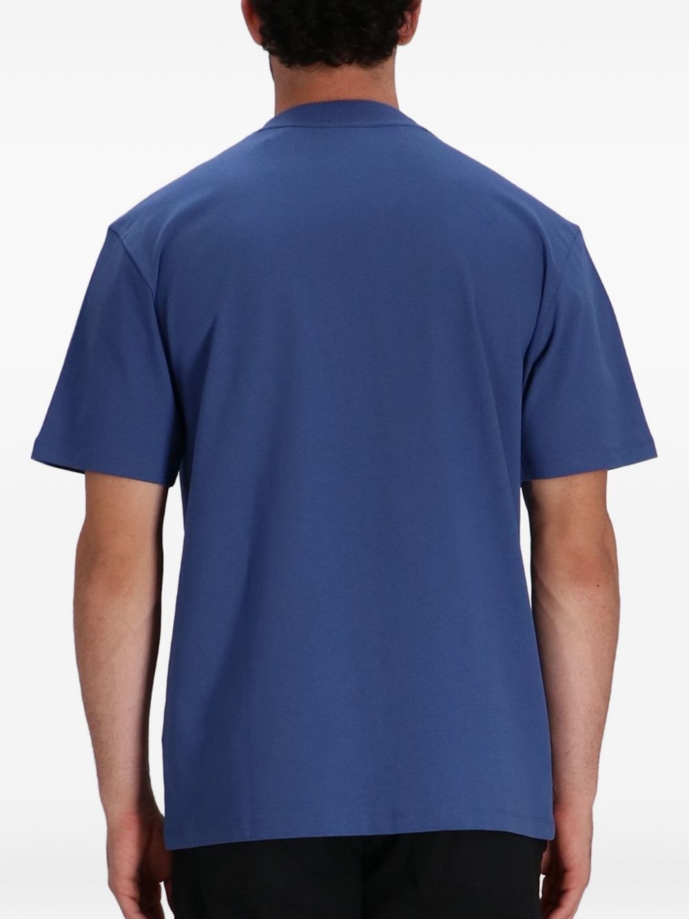 logo-print cotton T-shirt - 4