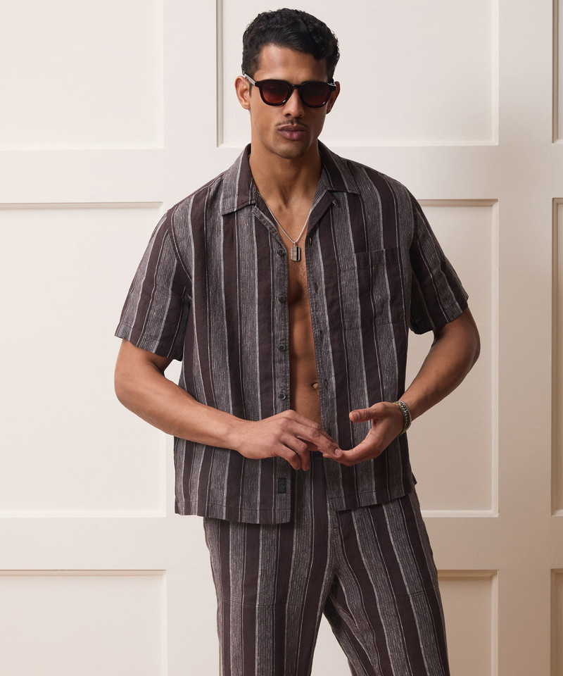 TODD SNYDER Linen Capri Shirt outlook