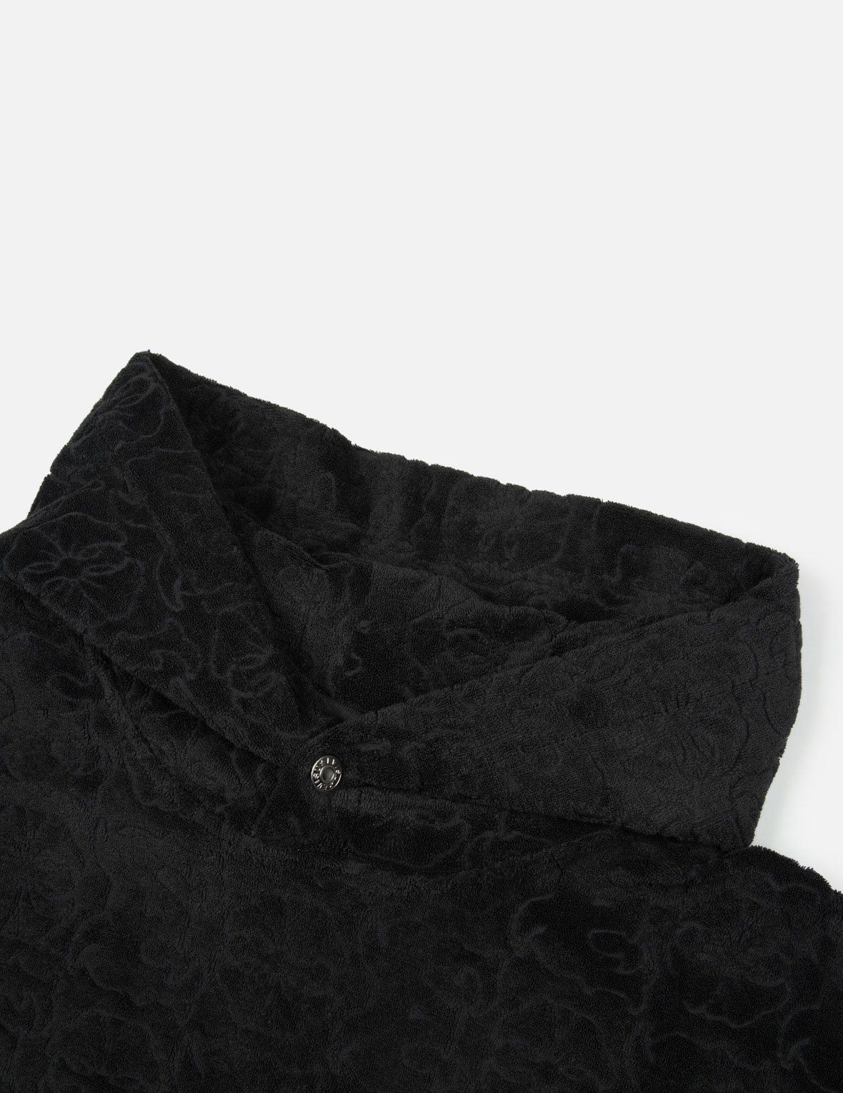 MONOGRAM JACQUARD BOUCLE AND SEAGULL EMBRODIERY RELAX FIT HOODIE - 2