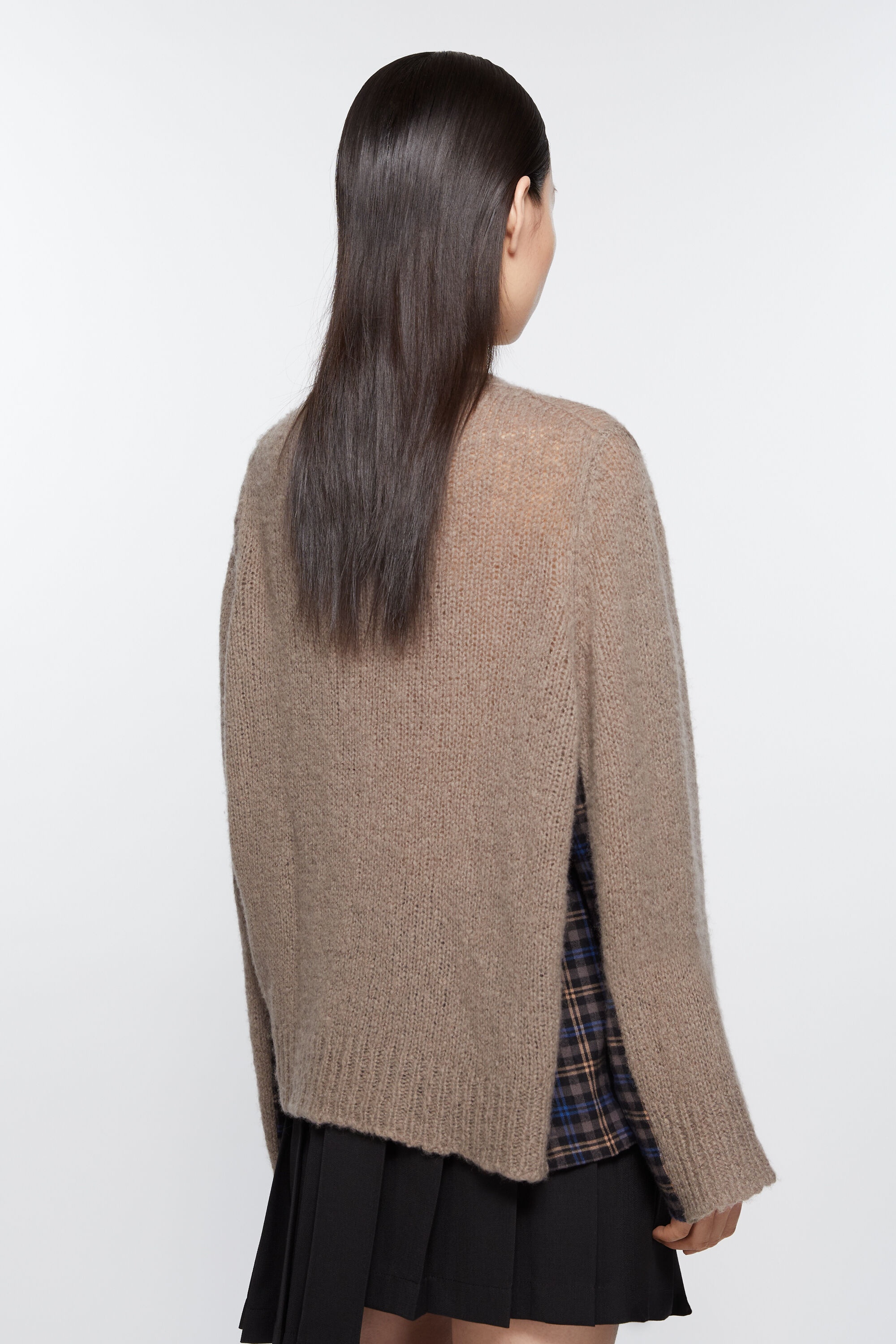 Deconstructed jumper - Taupe grey - 3