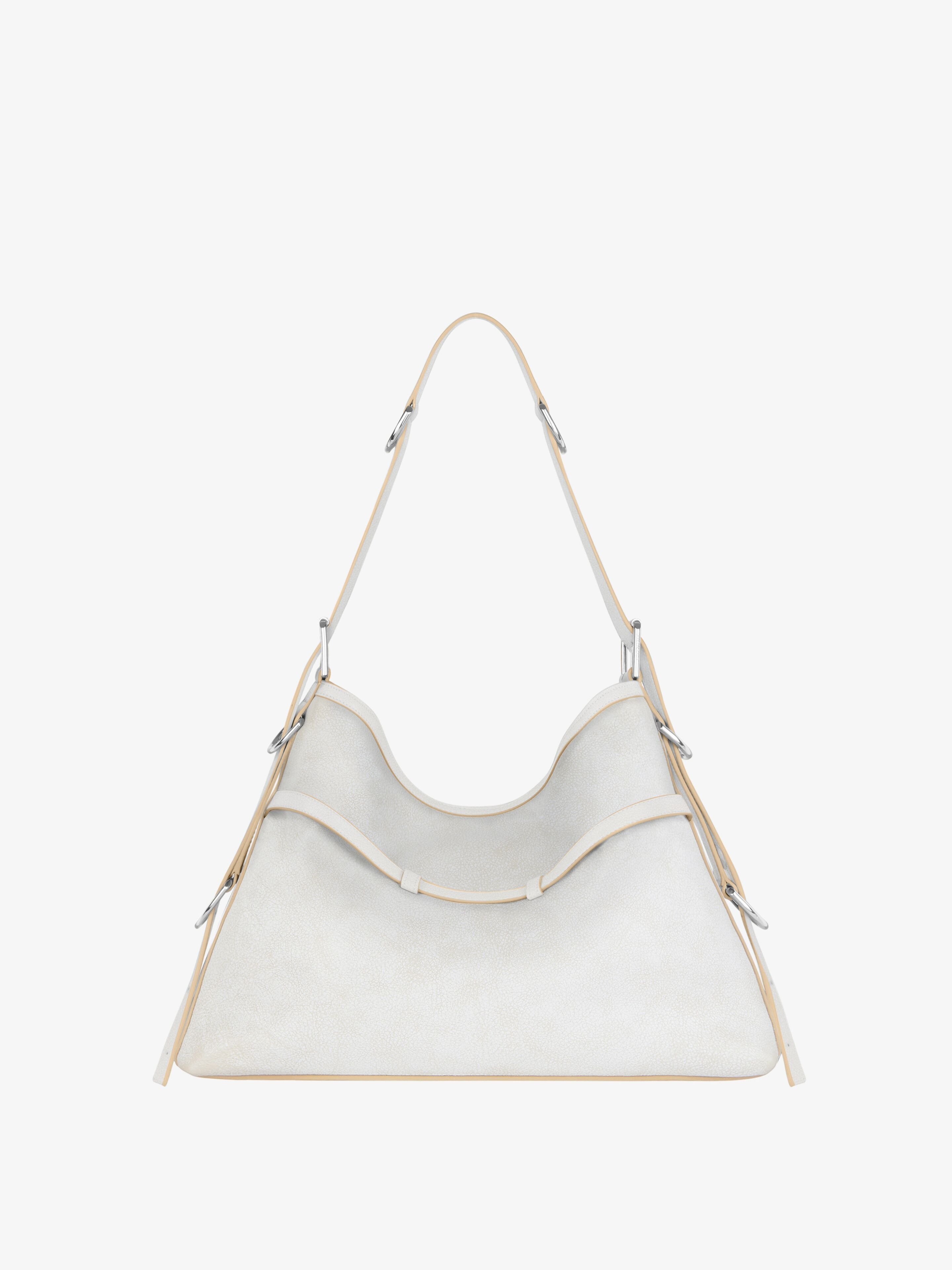 MEDIUM VOYOU BAG IN AGED LEATHER - 3