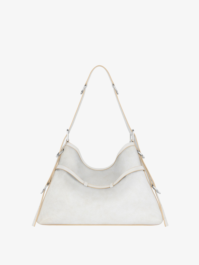 MEDIUM VOYOU BAG IN AGED LEATHER 3